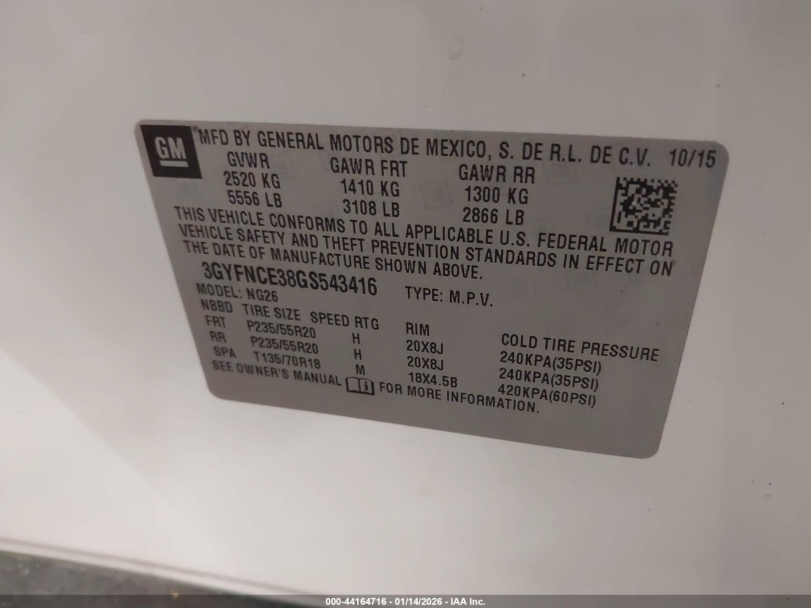 CADILLAC SRX image 9