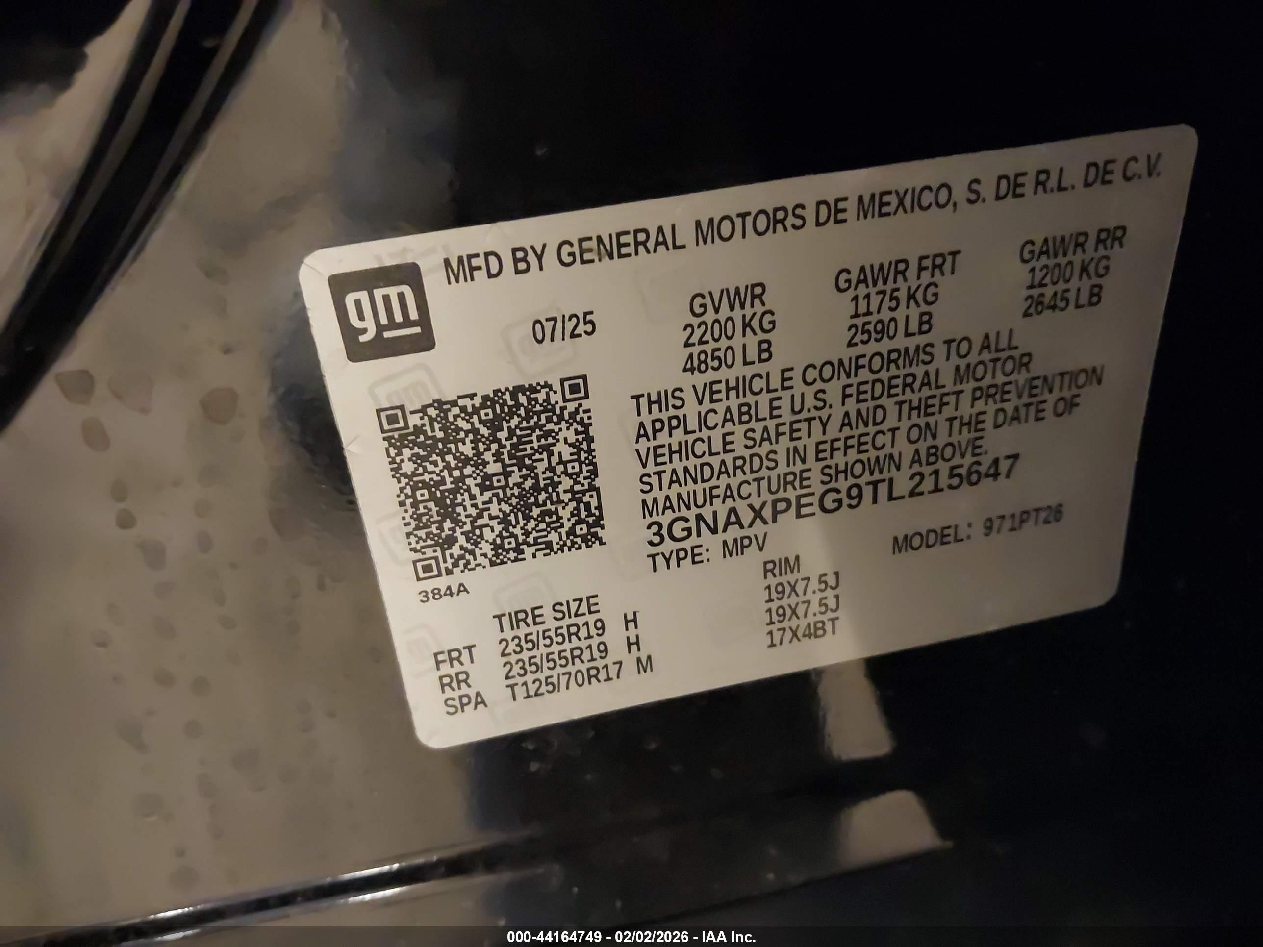 CHEVROLET EQUINOX image 9