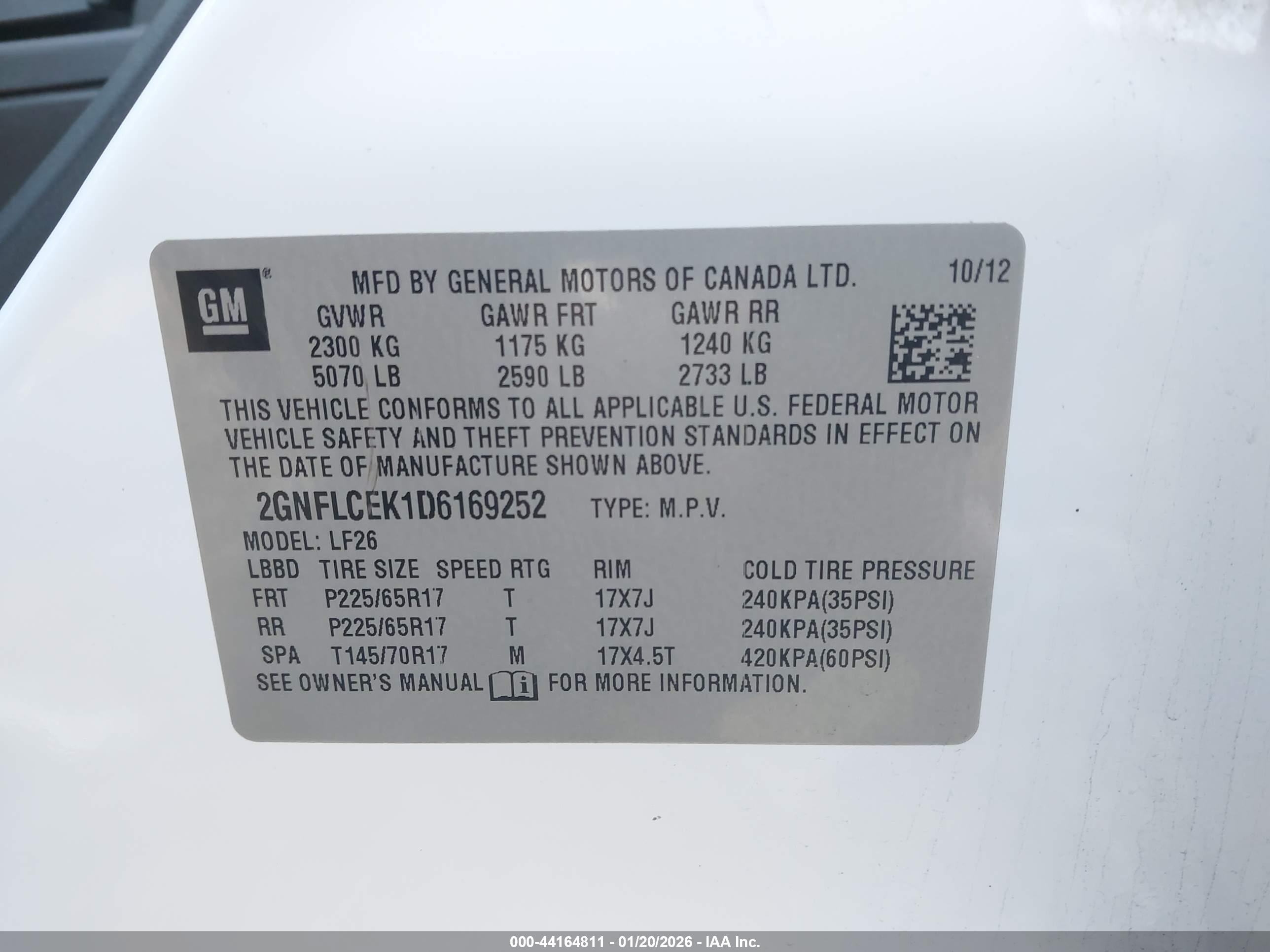 CHEVROLET EQUINOX image 9