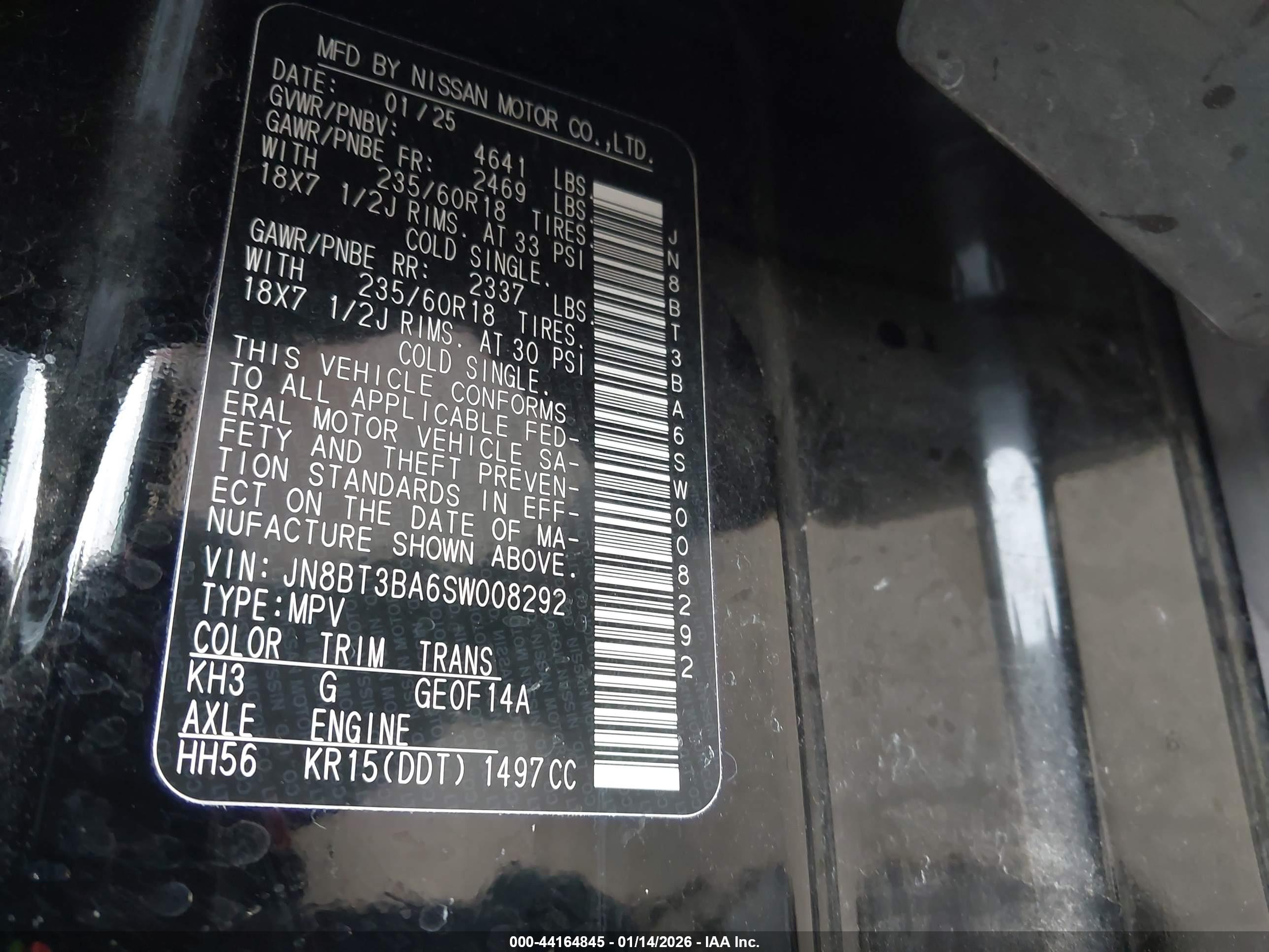 NISSAN ROGUE image 9