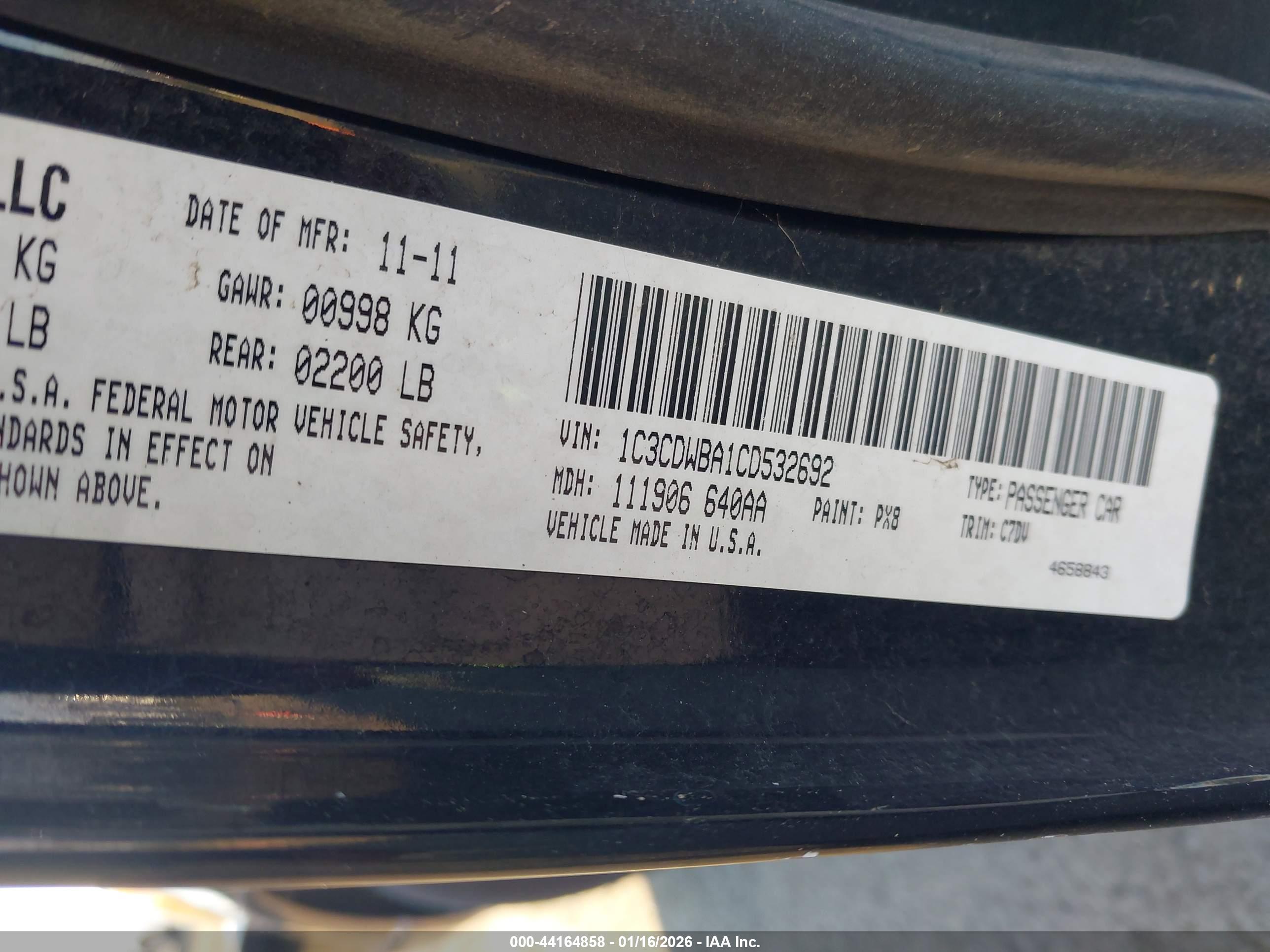DODGE CALIBER image 9
