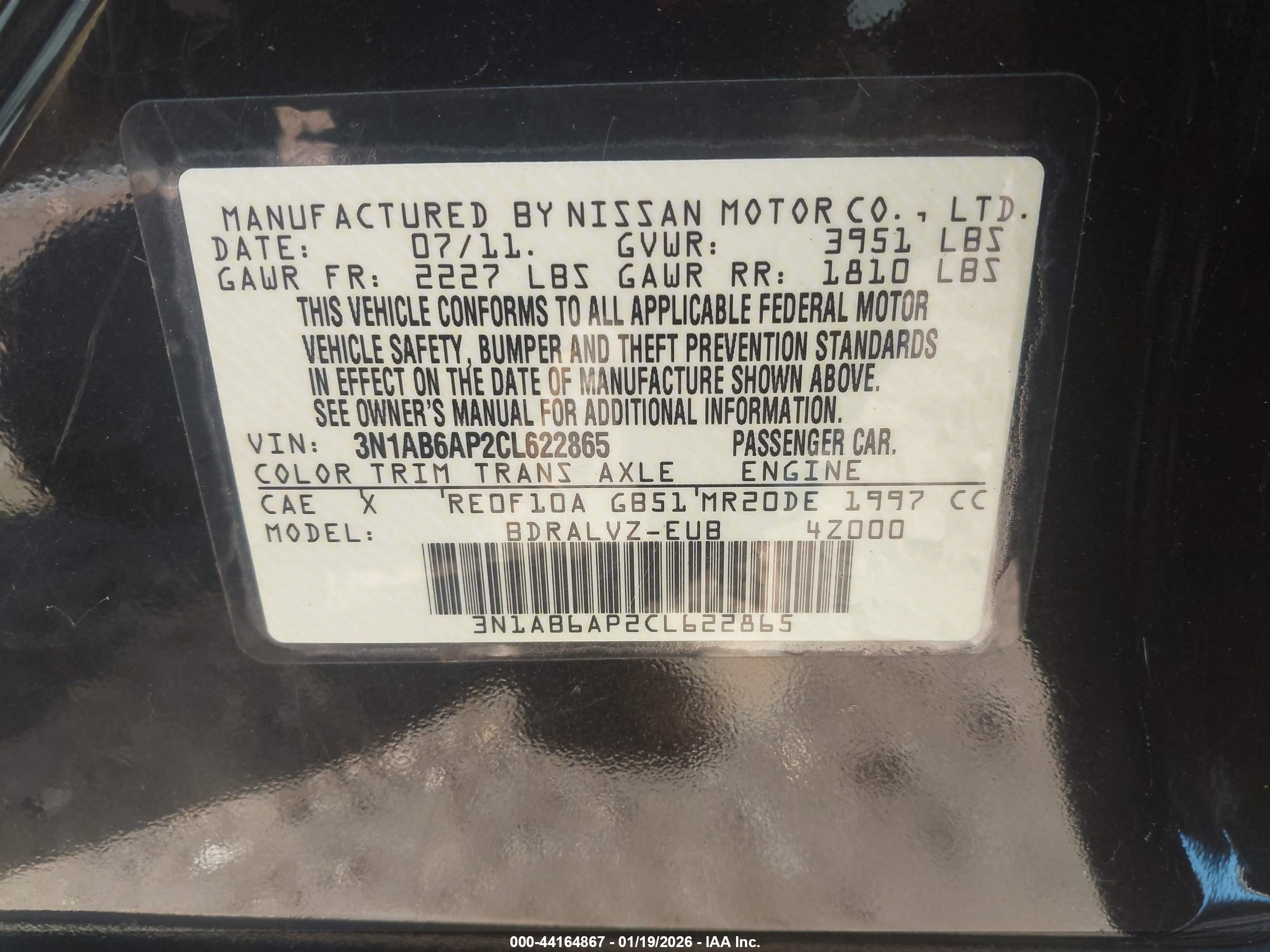 NISSAN SENTRA image 9
