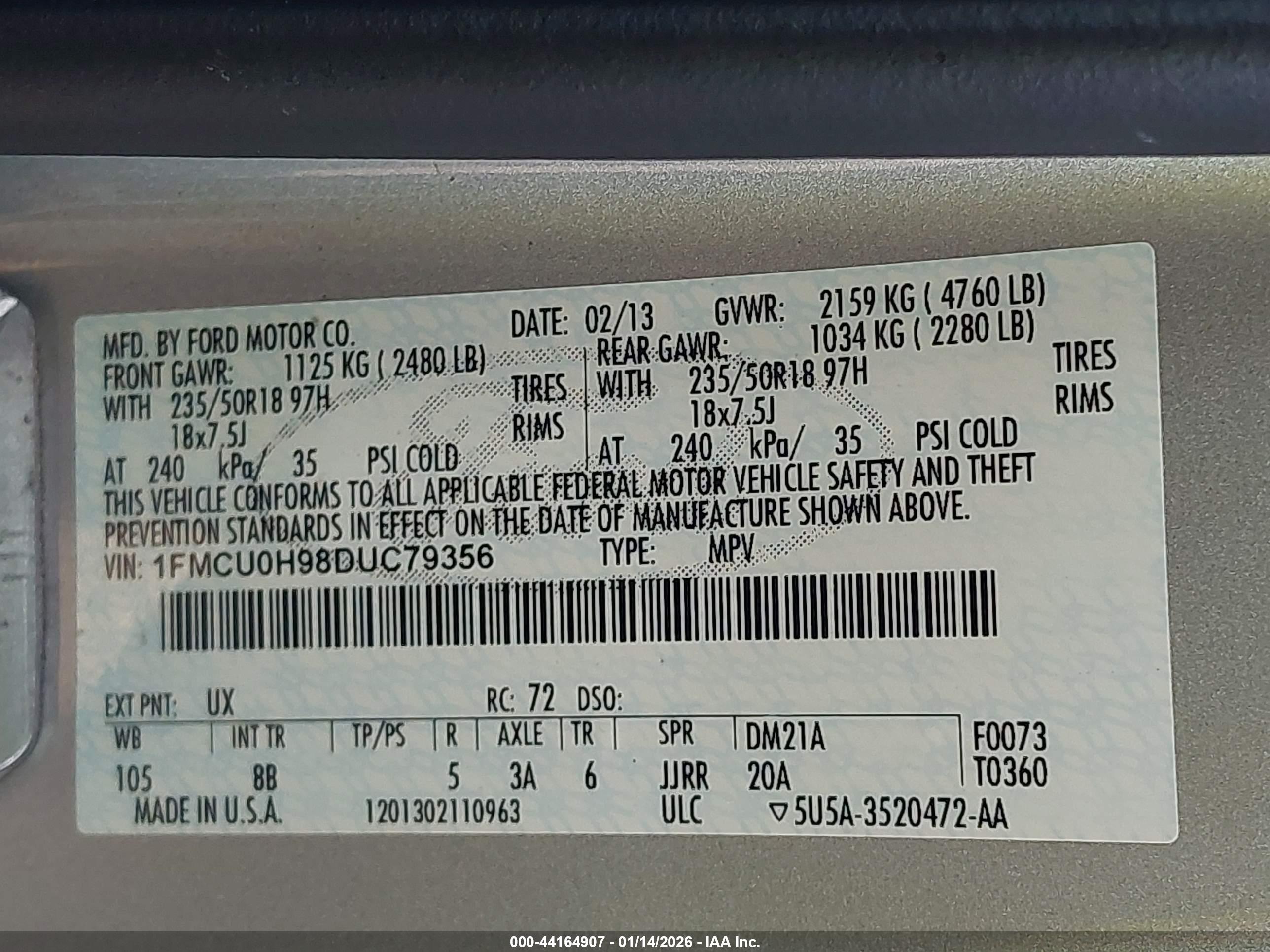 FORD ESCAPE image 9