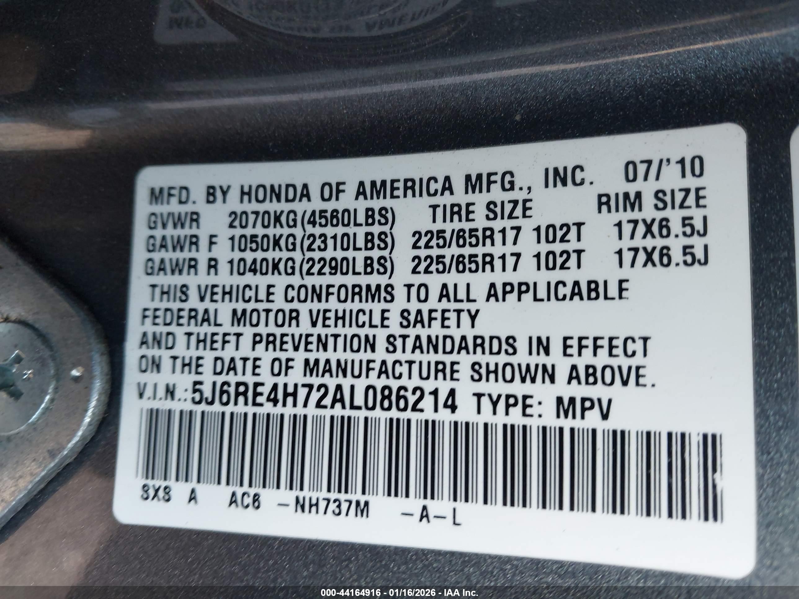 HONDA CR-V image 9