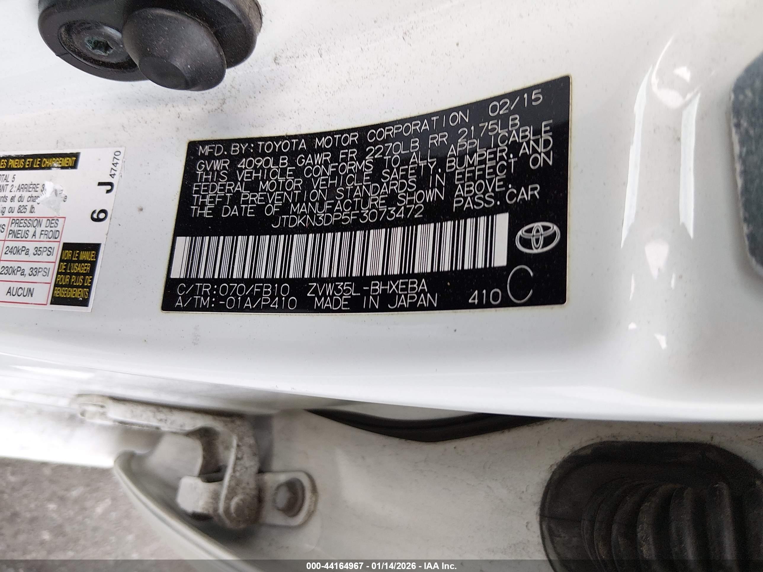 TOYOTA PRIUS image 9