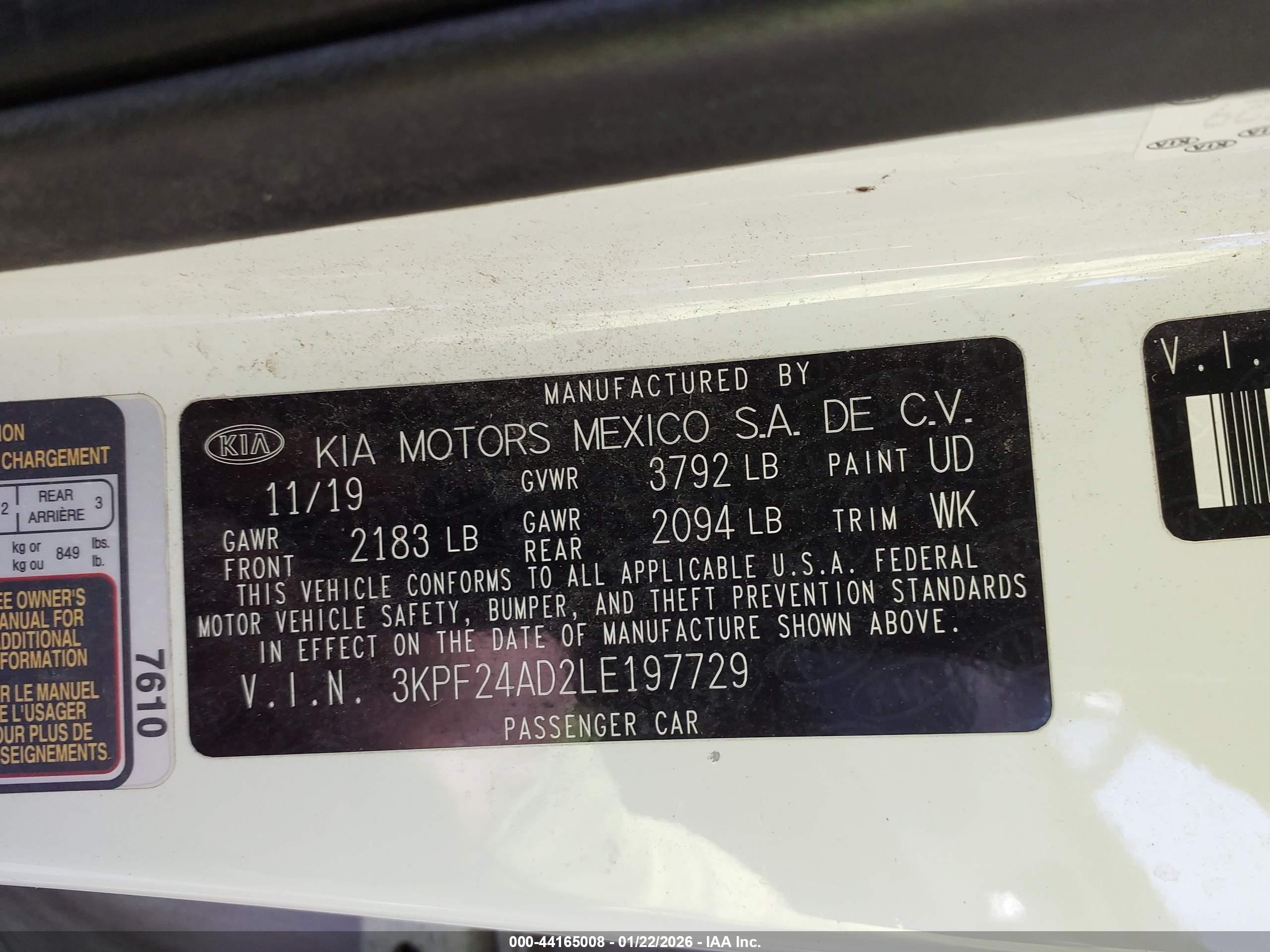 KIA FORTE image 9