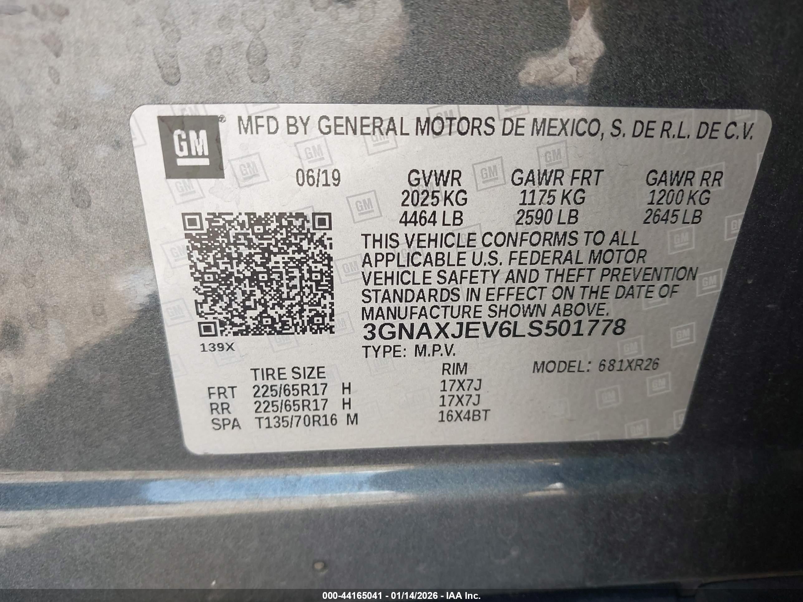 CHEVROLET EQUINOX image 9
