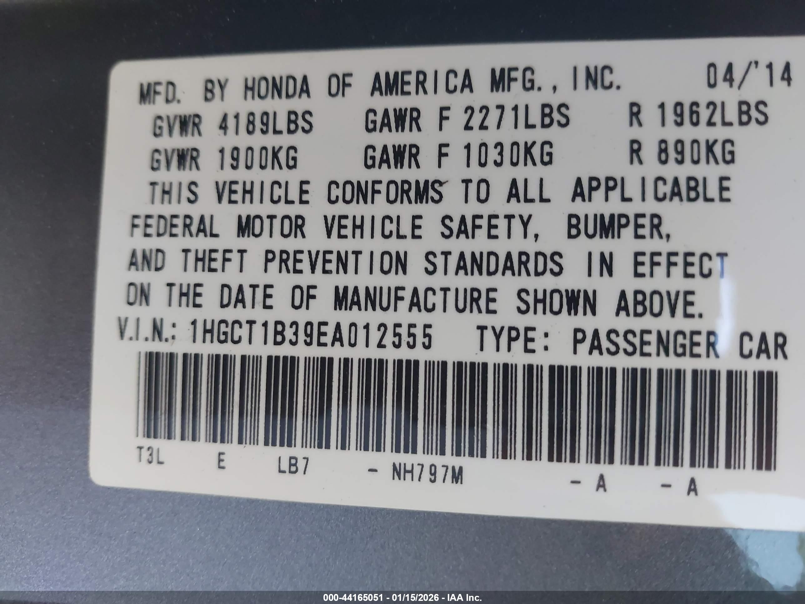 HONDA ACCORD image 9