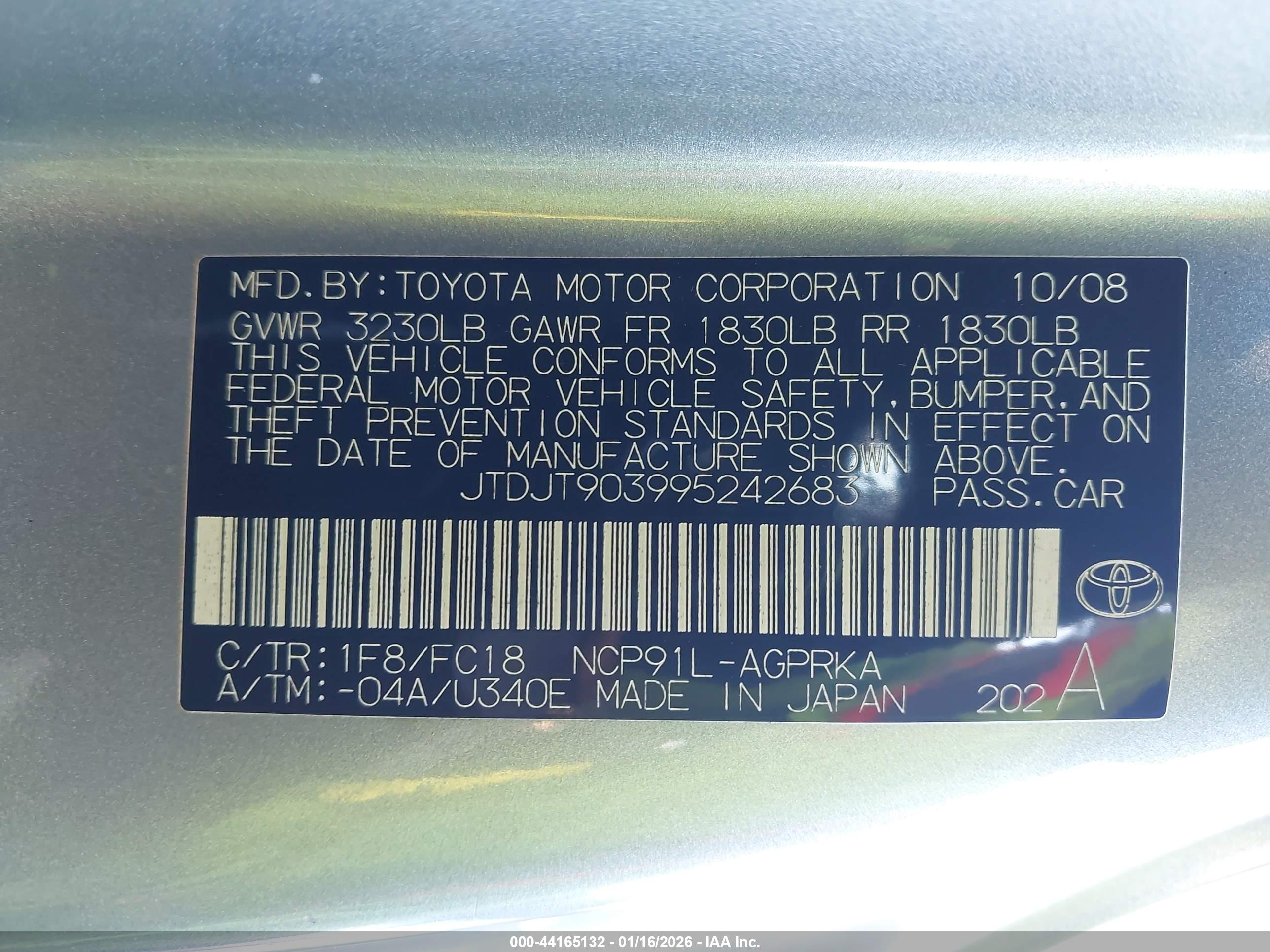 TOYOTA YARIS image 9