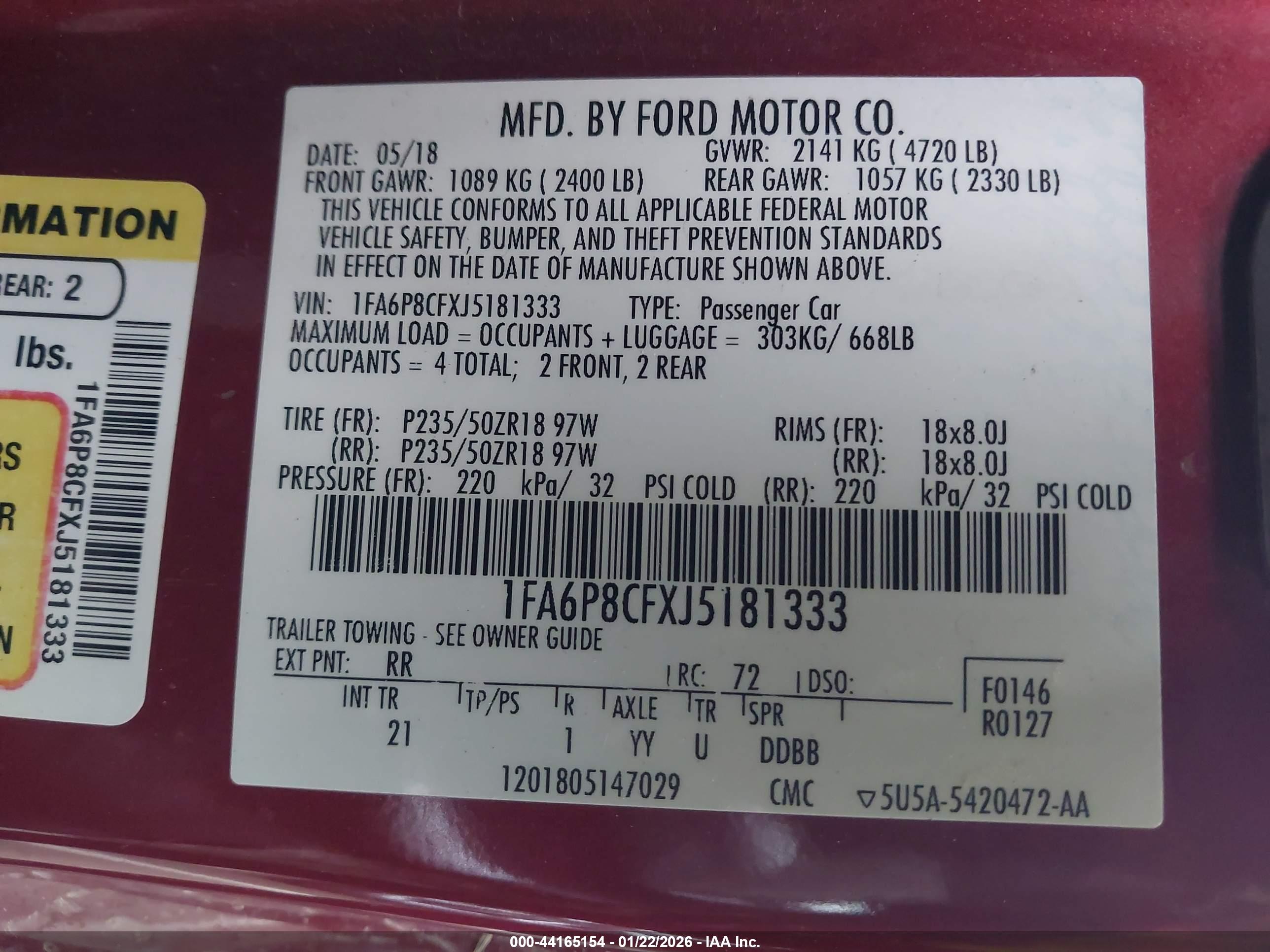 FORD MUSTANG image 9