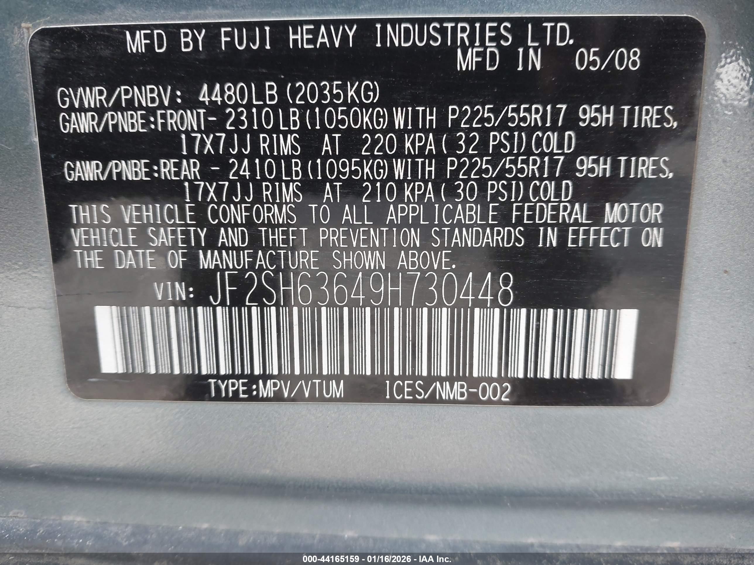 SUBARU FORESTER image 9