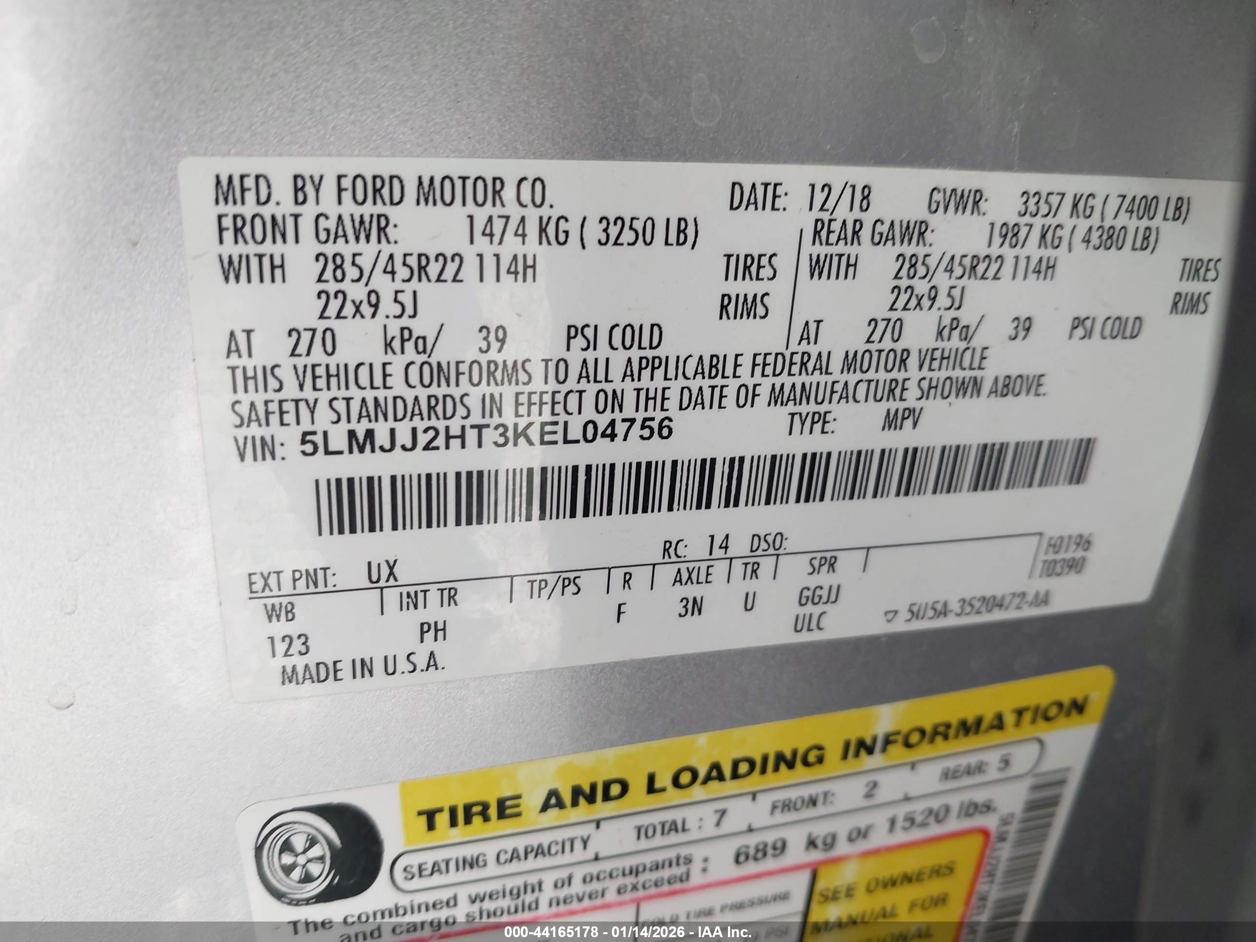 LINCOLN NAVIGATOR image 9
