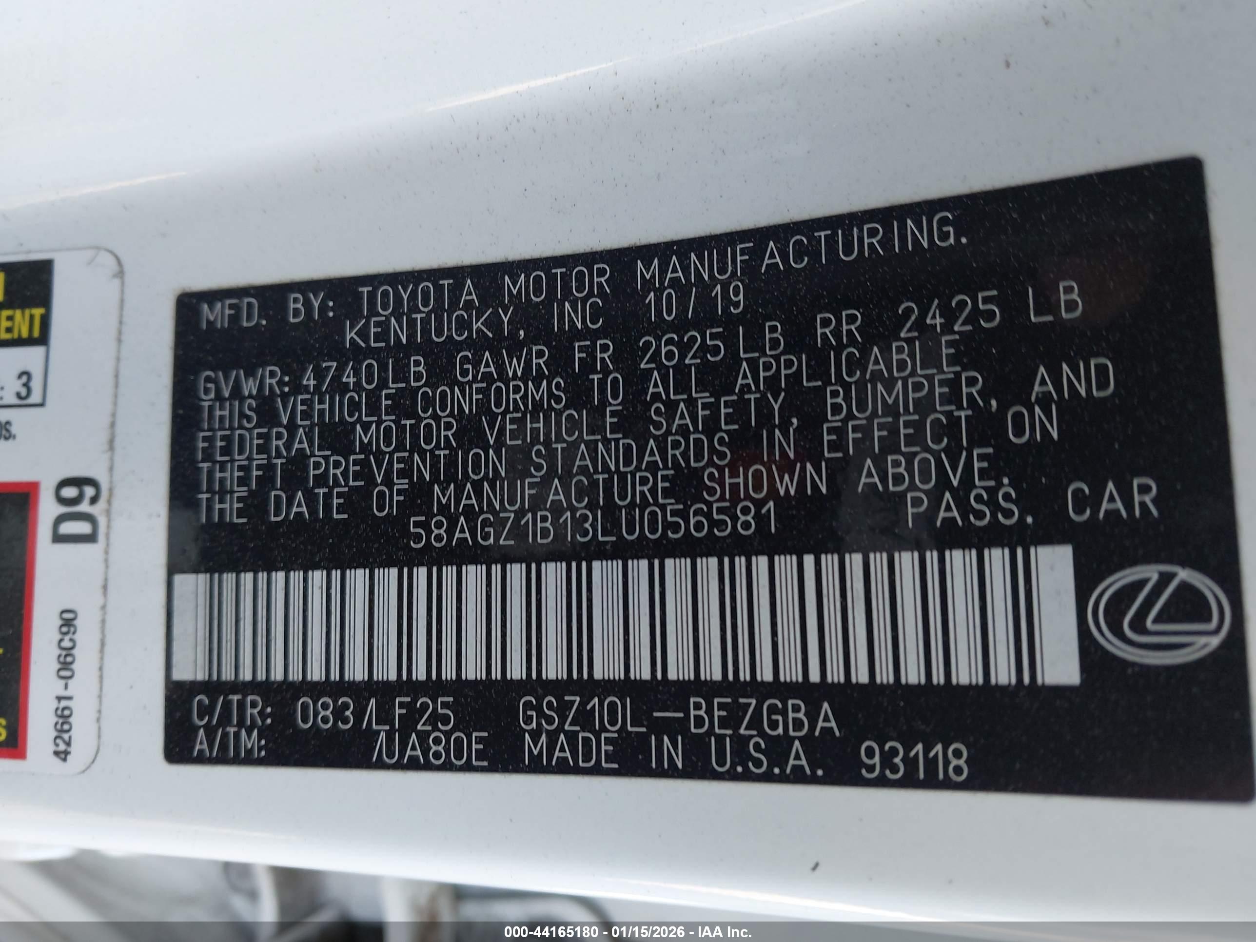 LEXUS ES image 9