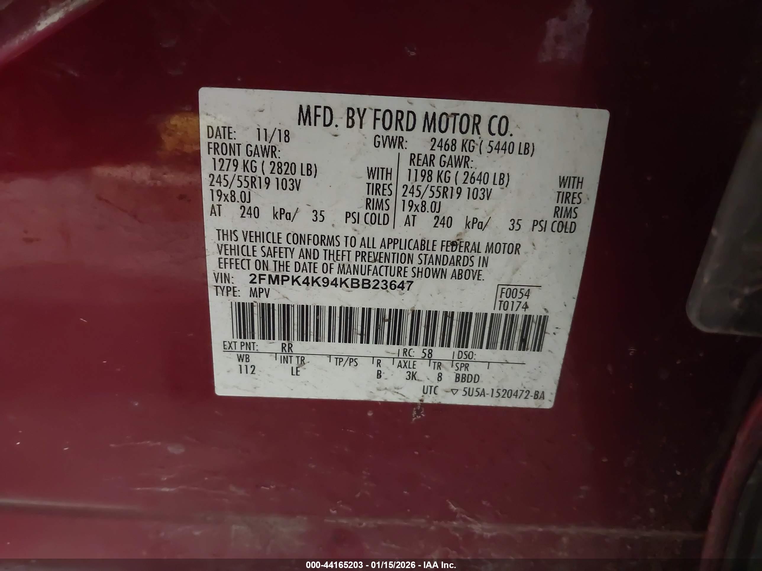 FORD EDGE image 9