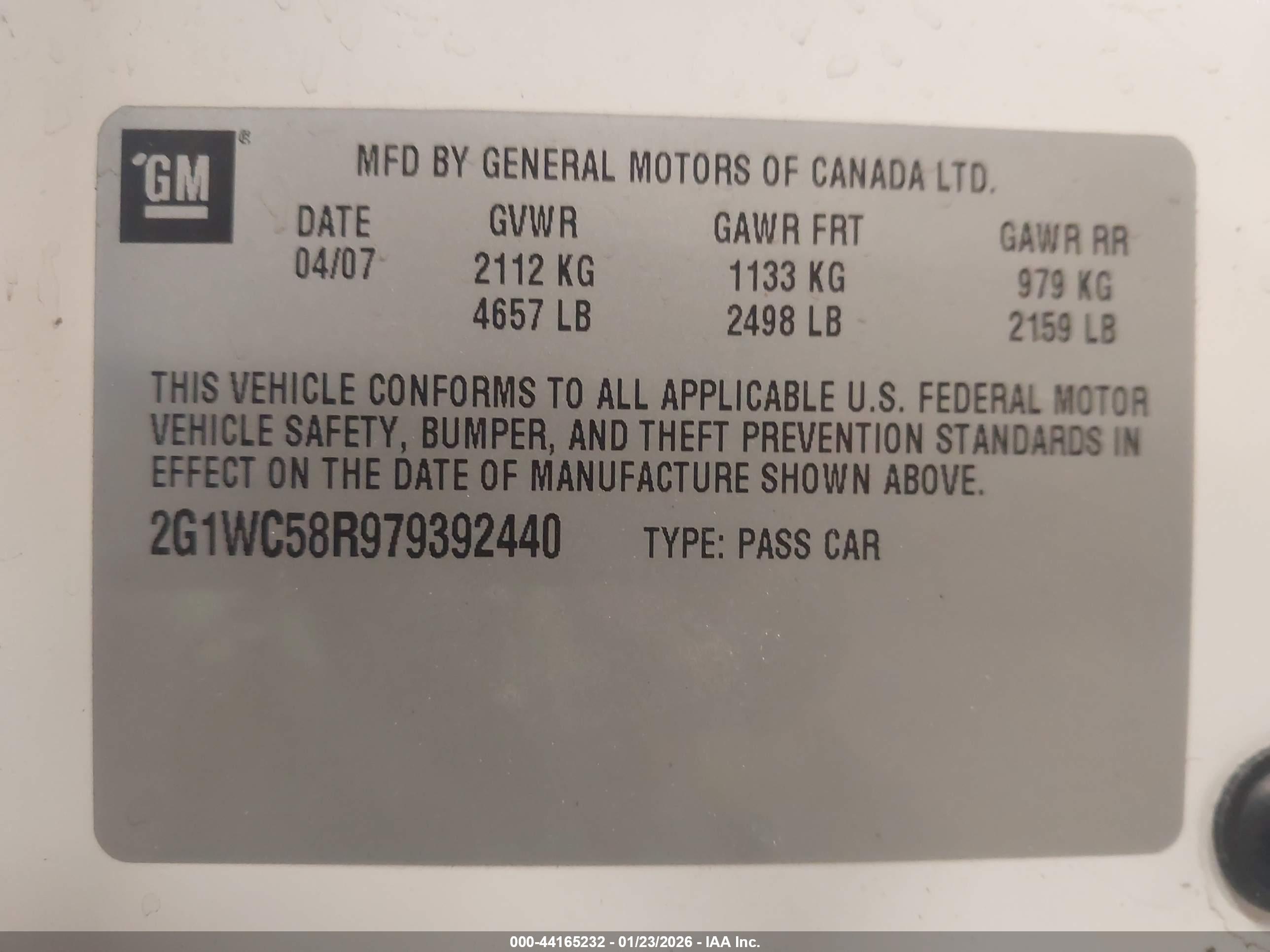 CHEVROLET IMPALA image 9