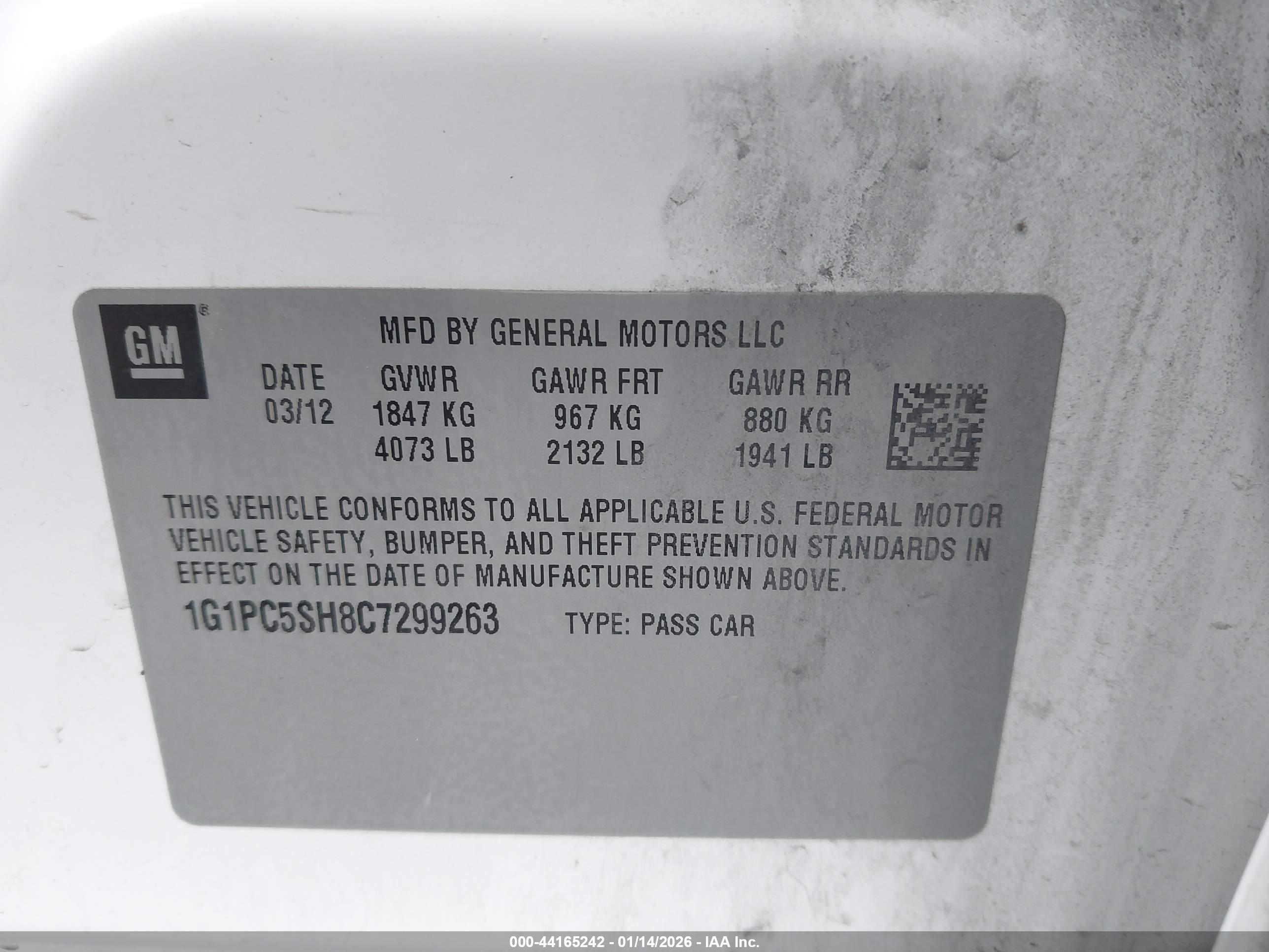 CHEVROLET CRUZE image 9