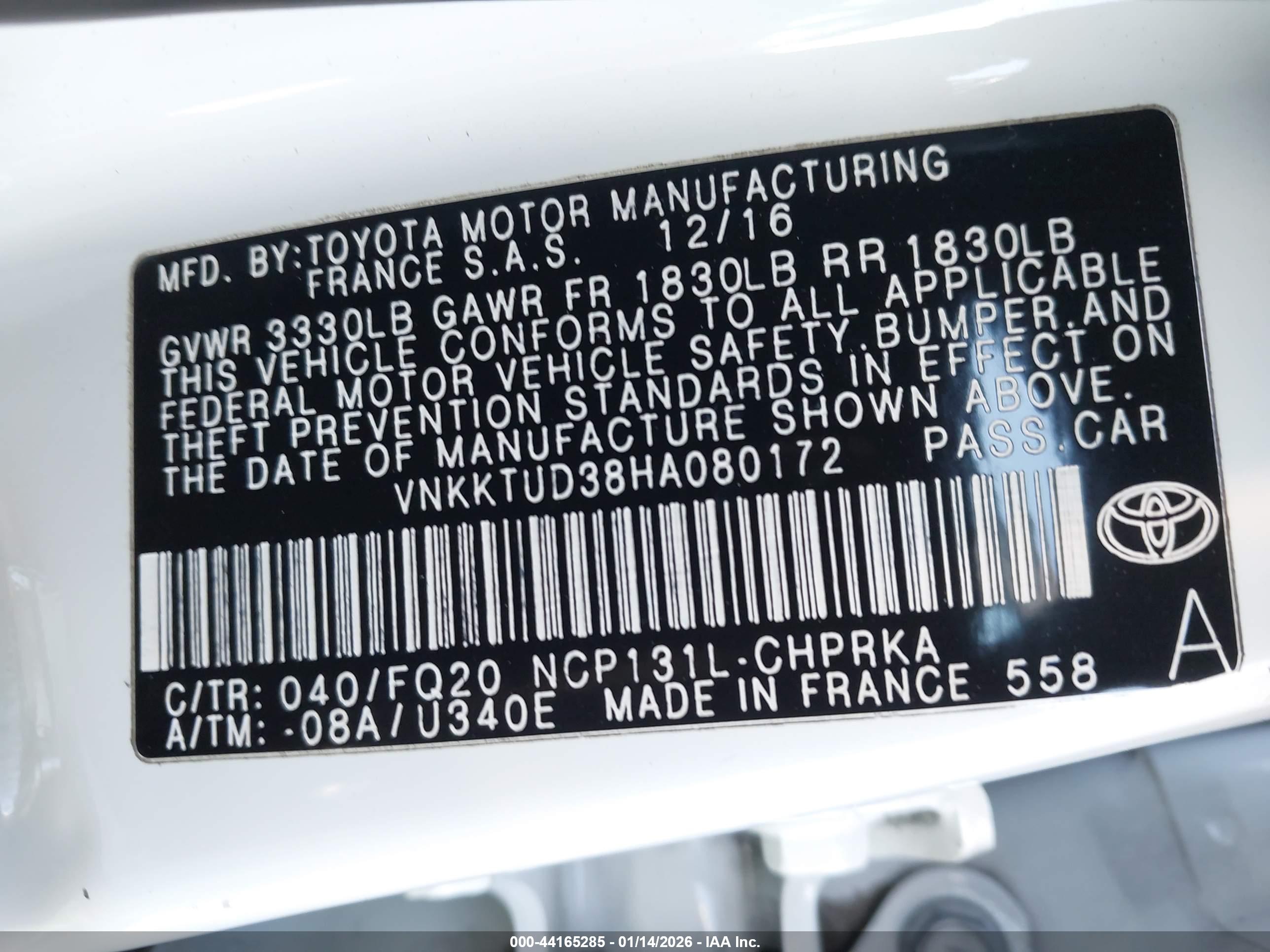 TOYOTA YARIS image 9