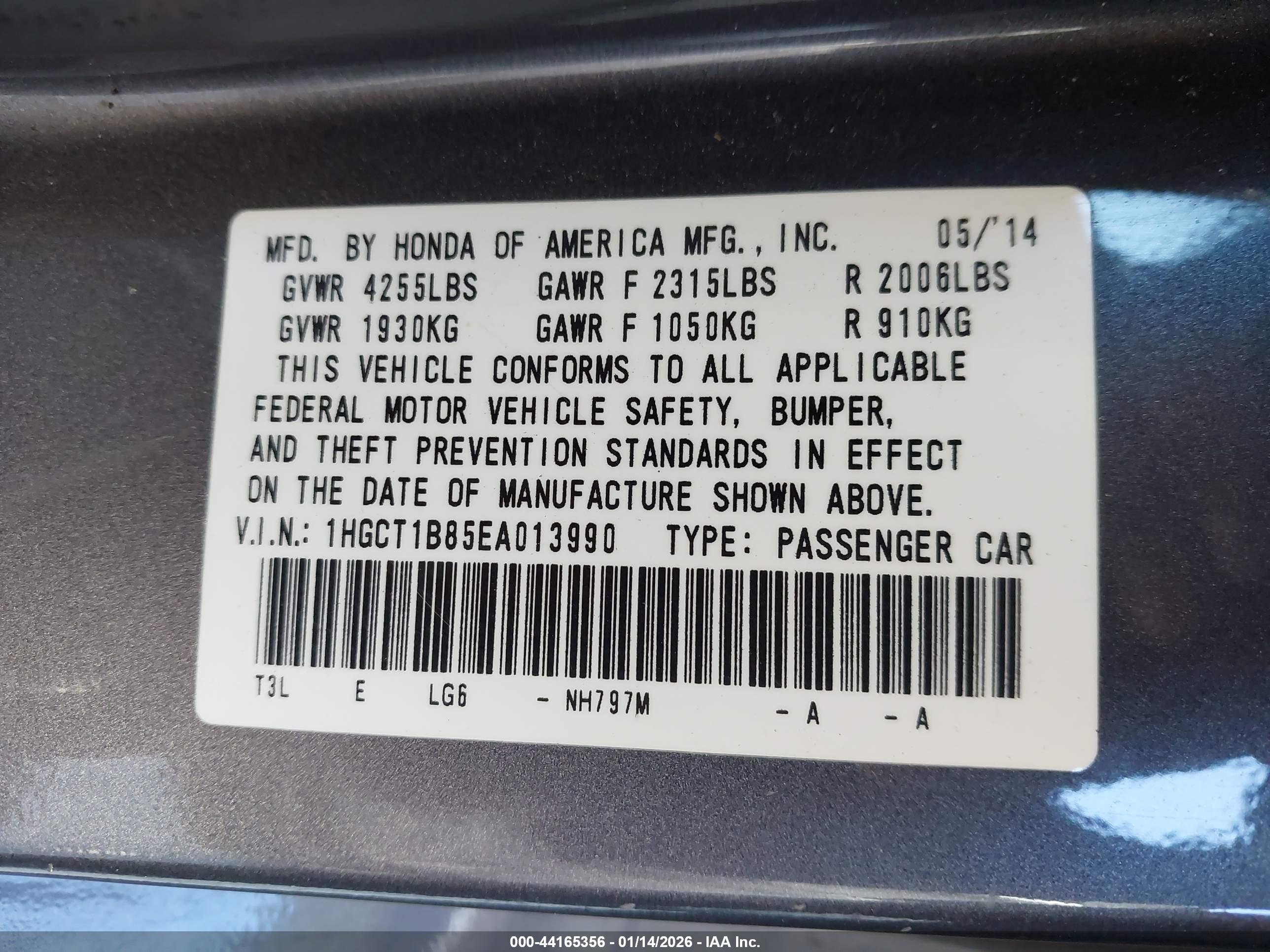 HONDA ACCORD image 9