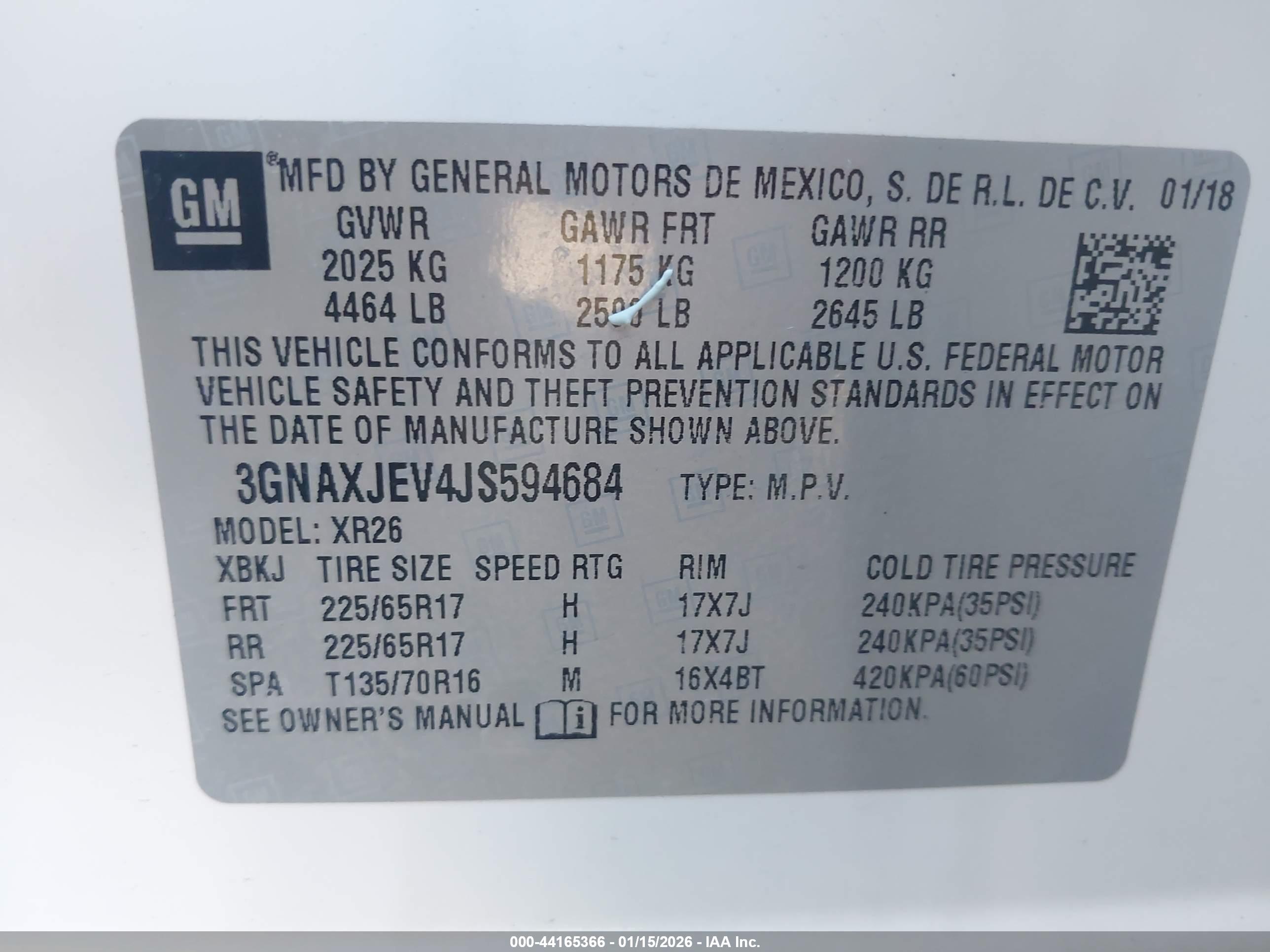 CHEVROLET EQUINOX image 9