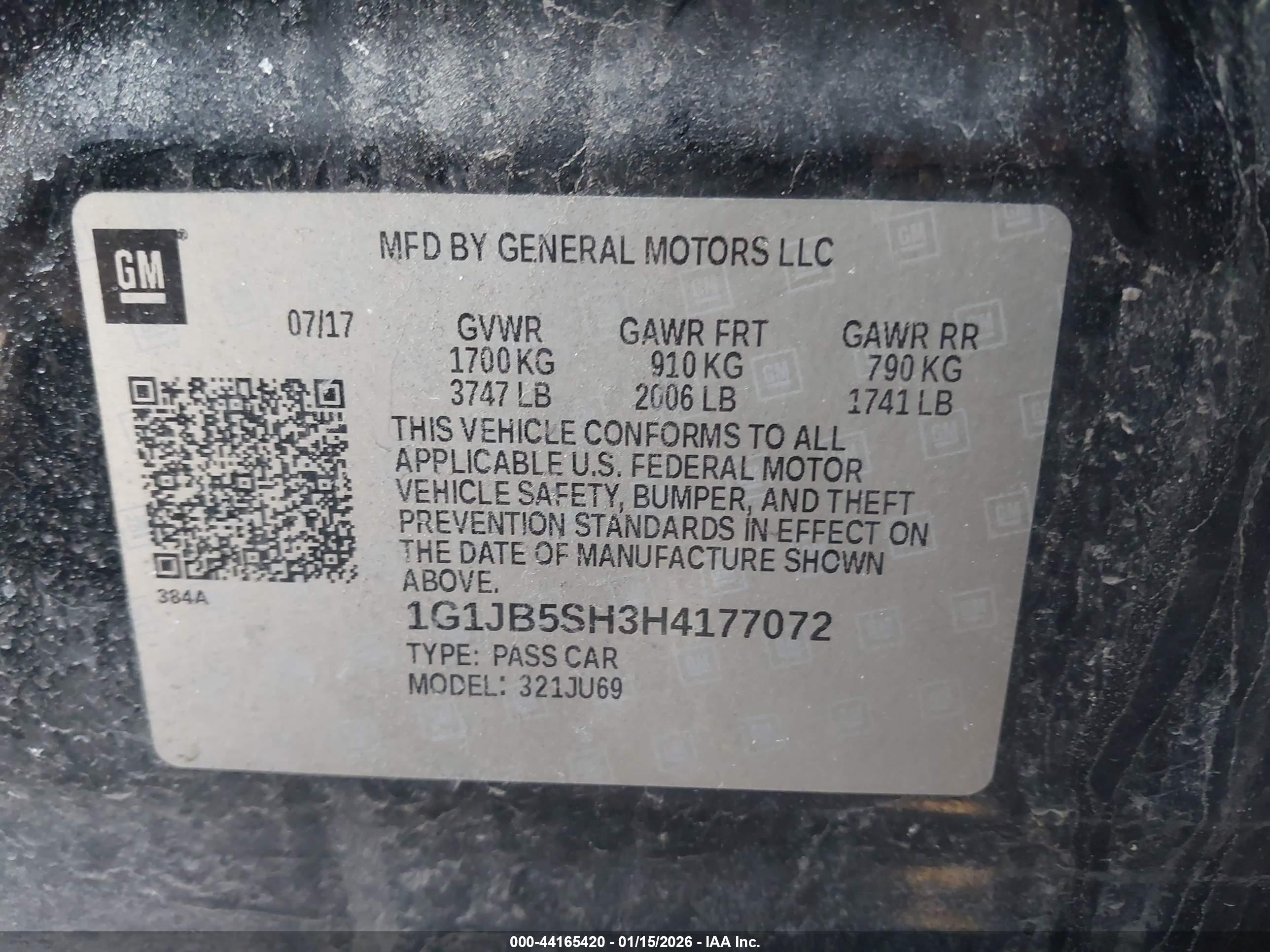 CHEVROLET SONIC image 9