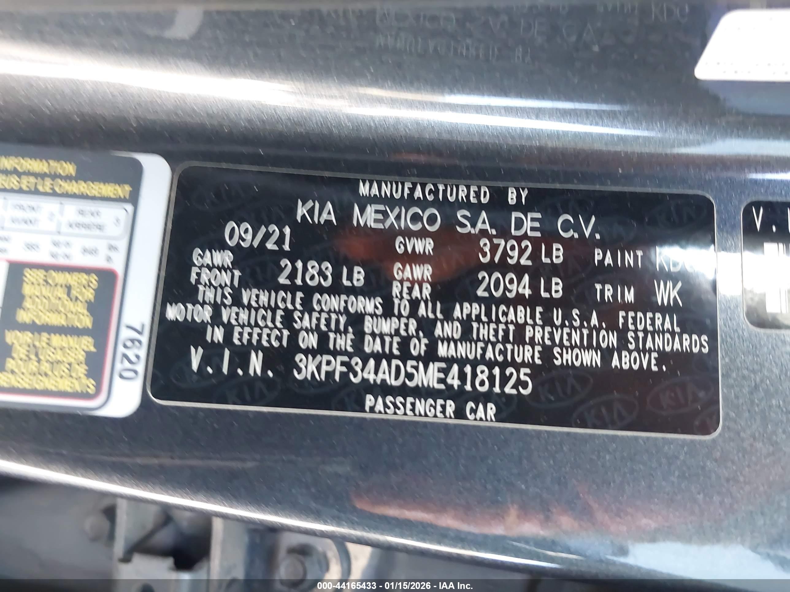 KIA FORTE image 9