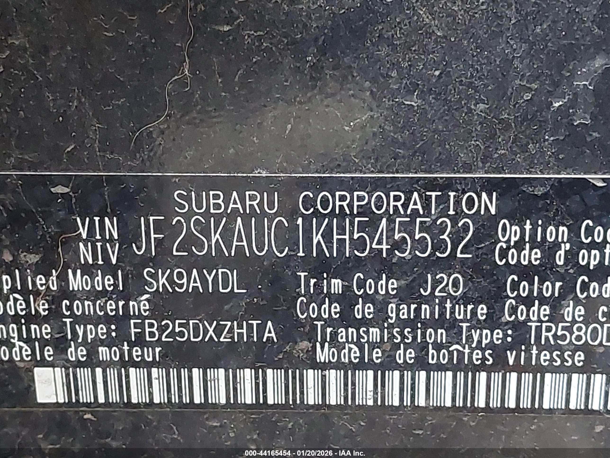 SUBARU FORESTER image 9