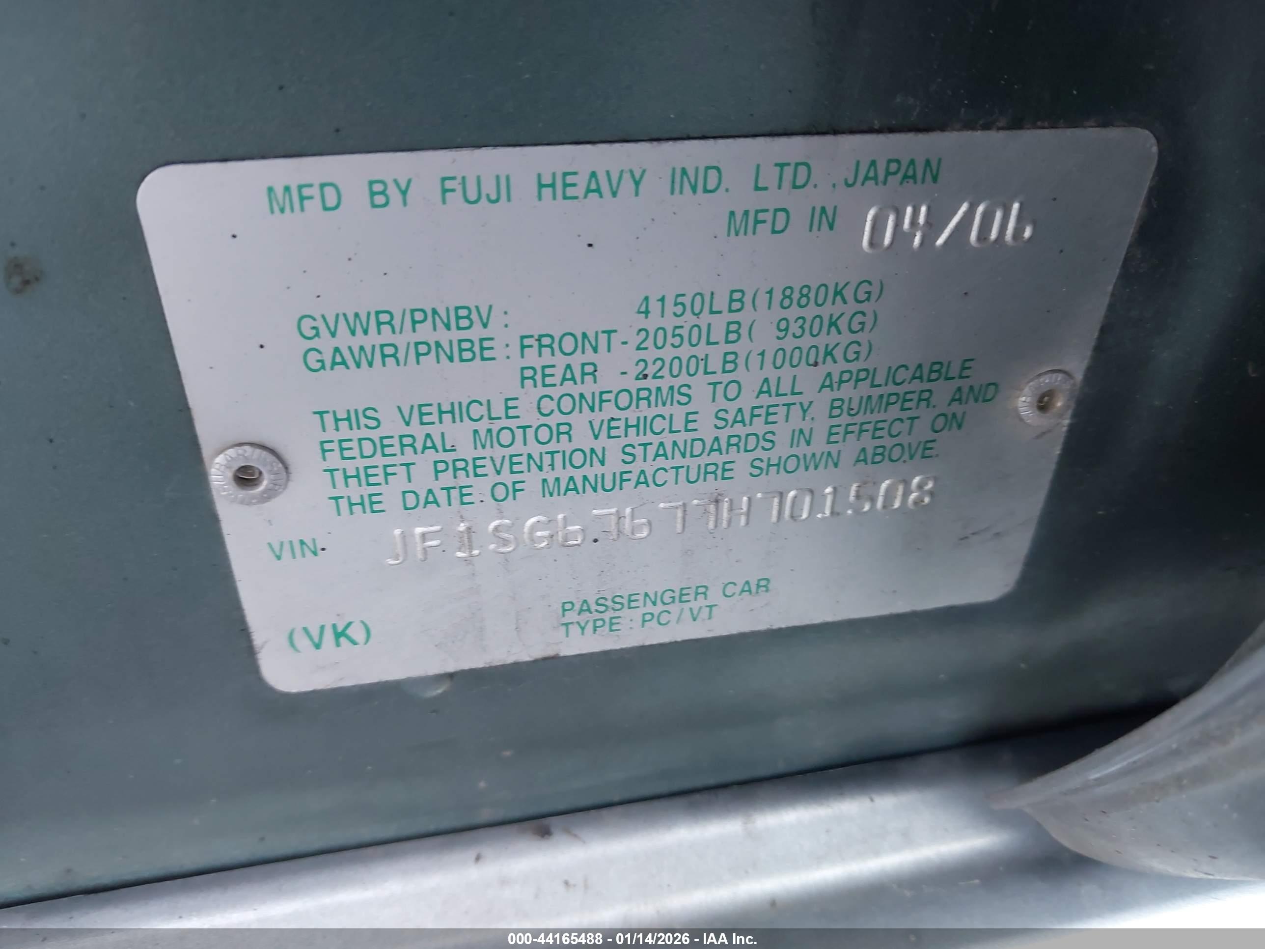 SUBARU FORESTER image 9