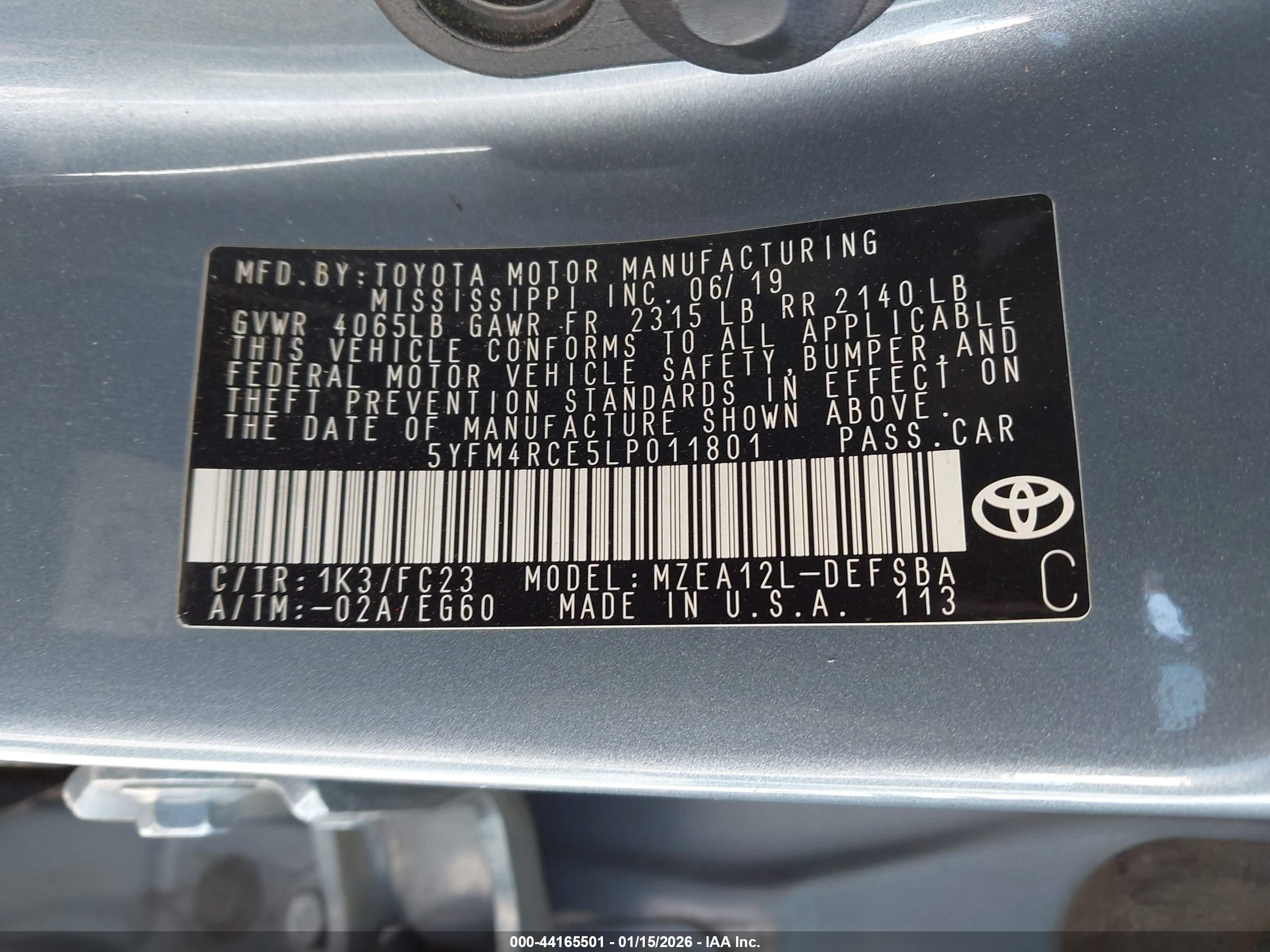TOYOTA COROLLA image 9