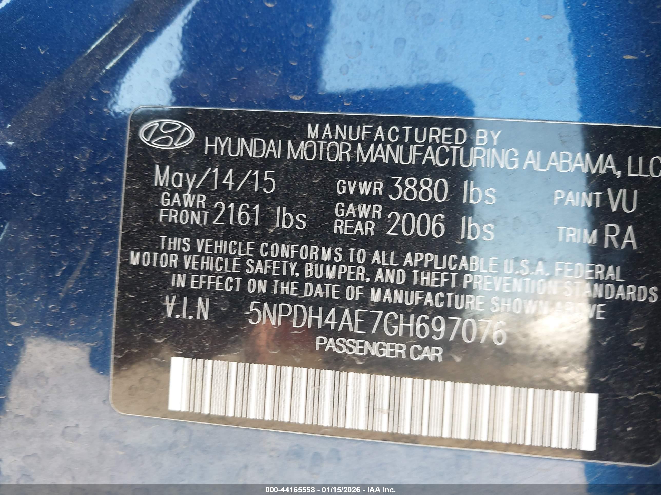HYUNDAI ELANTRA image 9