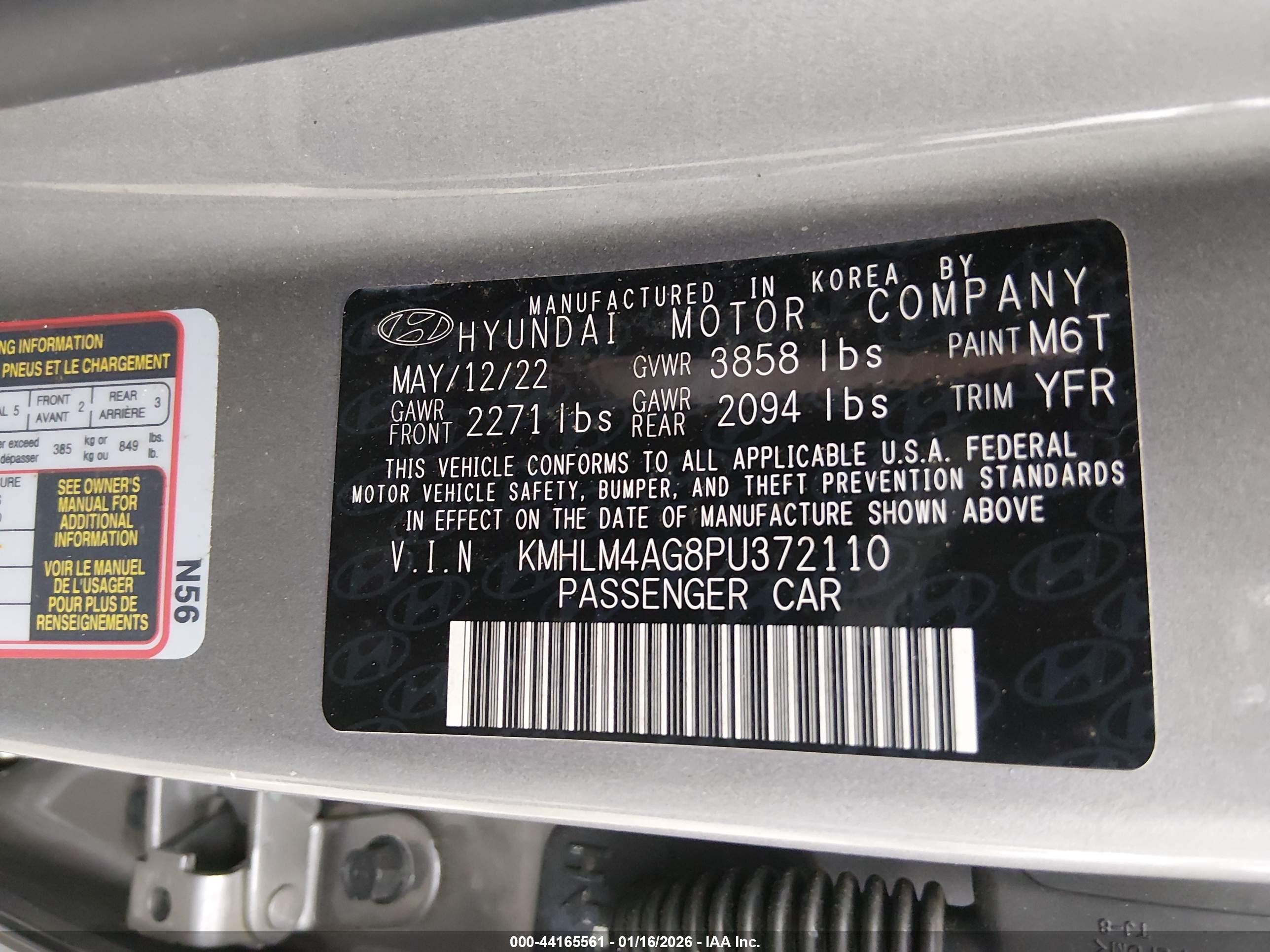 HYUNDAI ELANTRA image 9