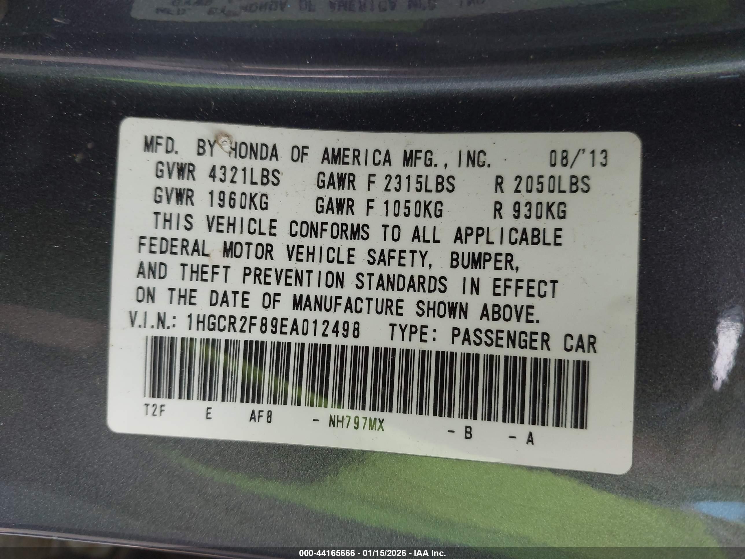 HONDA ACCORD image 9