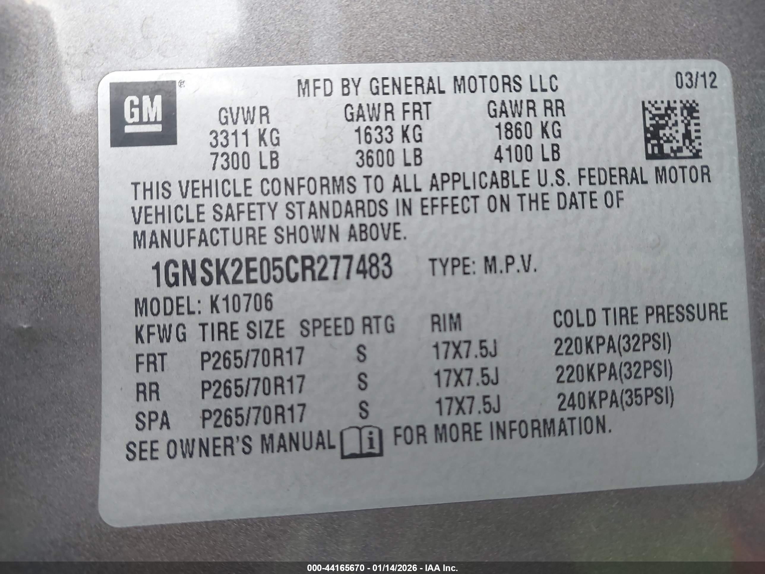 CHEVROLET TAHOE image 9