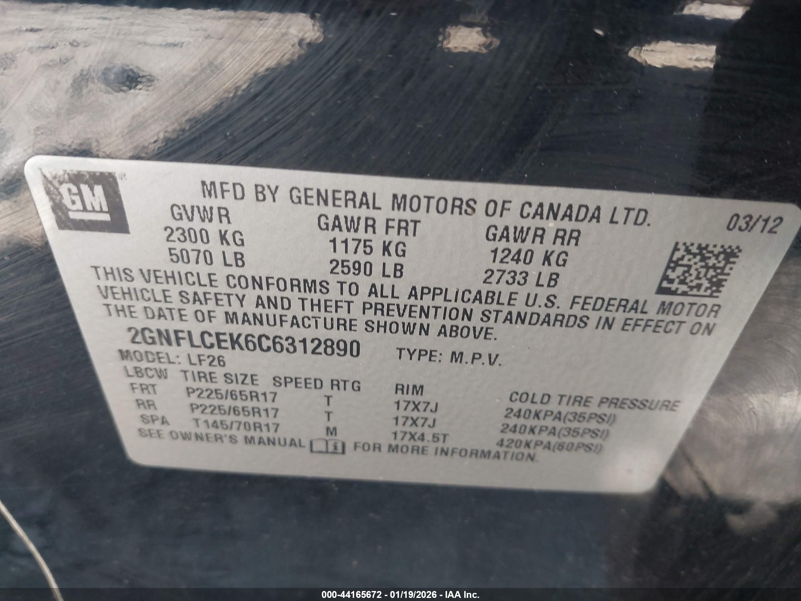 CHEVROLET EQUINOX image 9