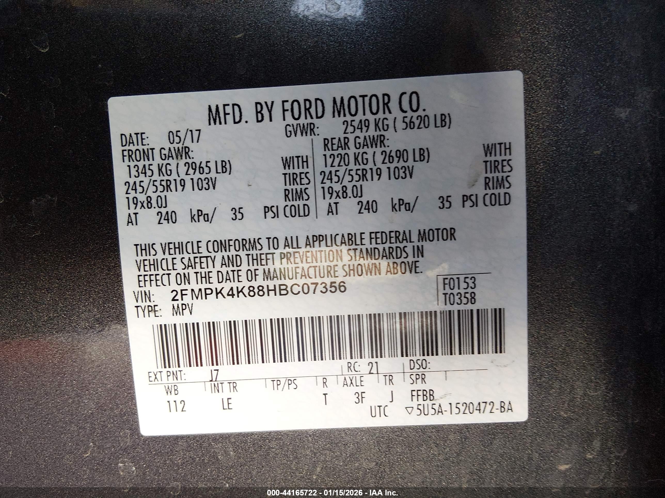 FORD EDGE image 9