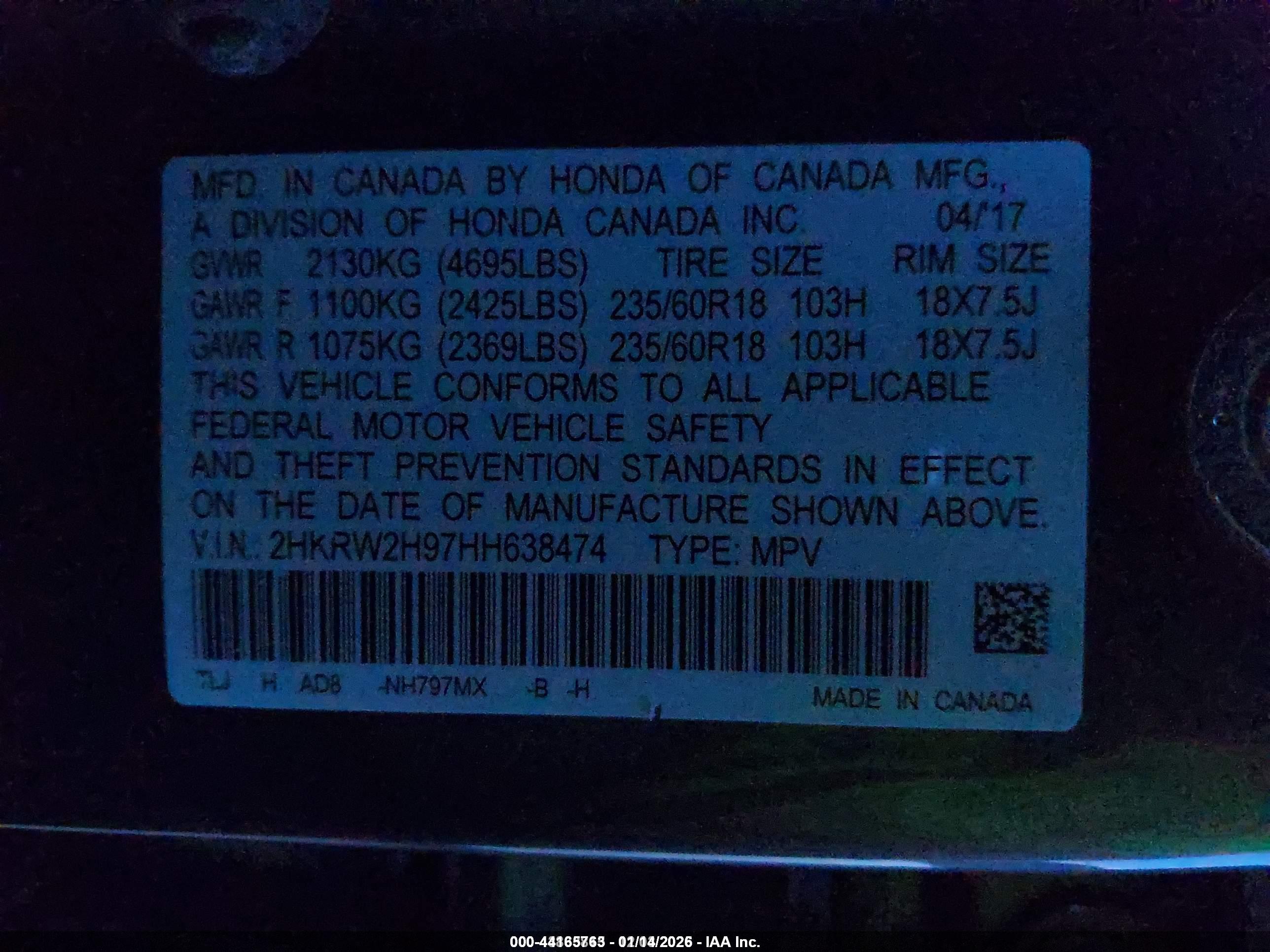 HONDA CR-V image 9