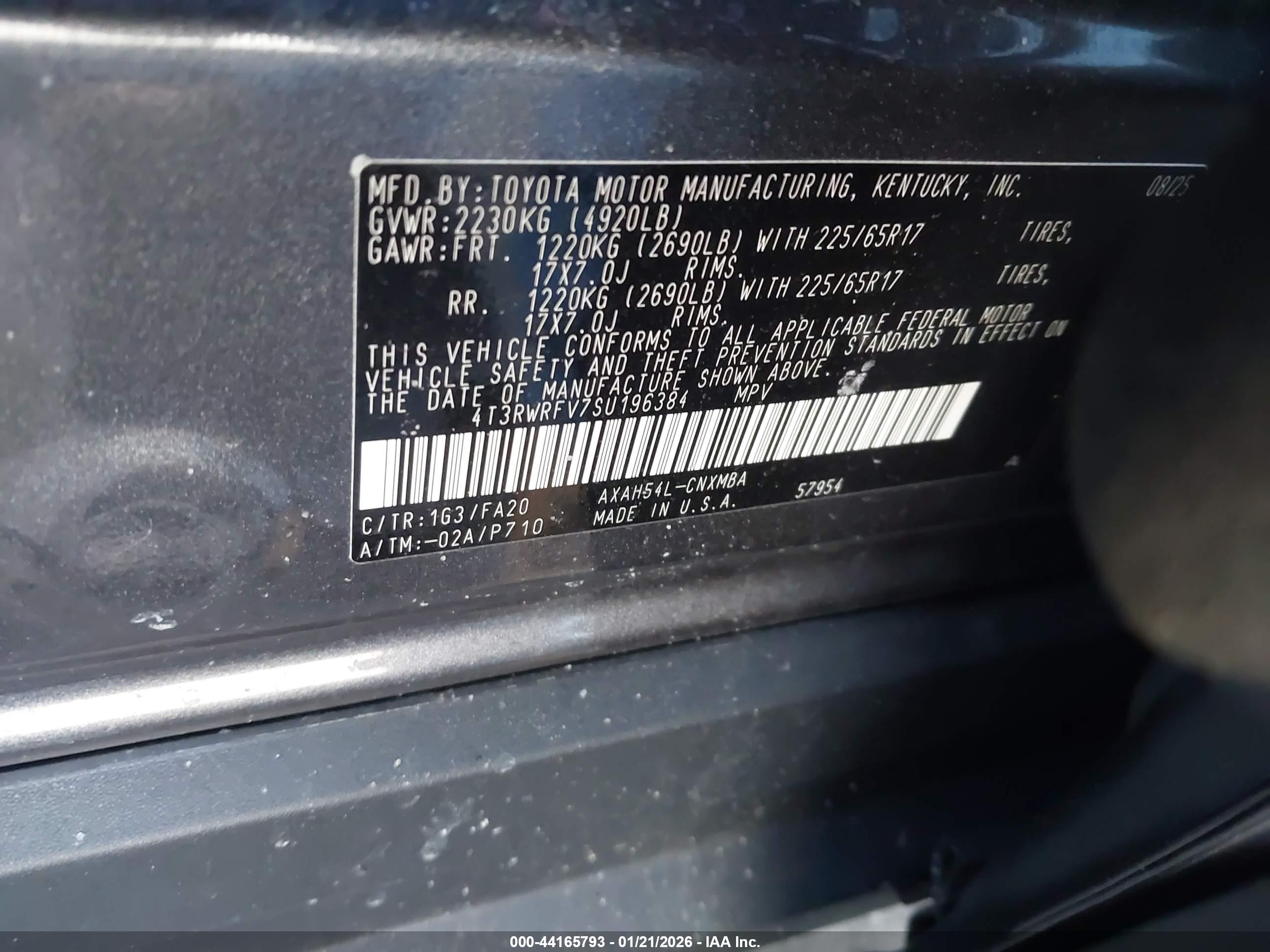 TOYOTA RAV4 image 9