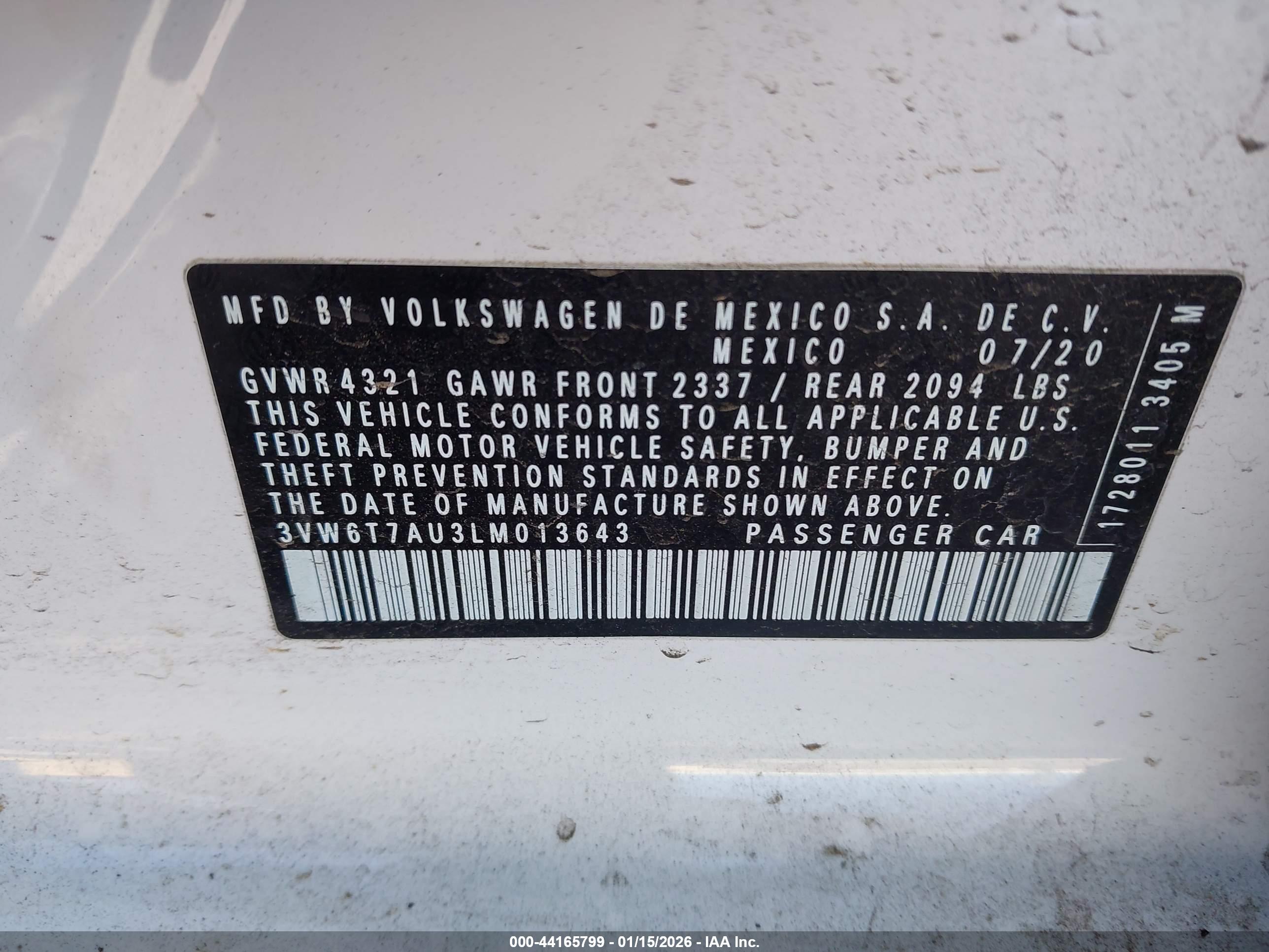 VOLKSWAGEN GOLF image 9