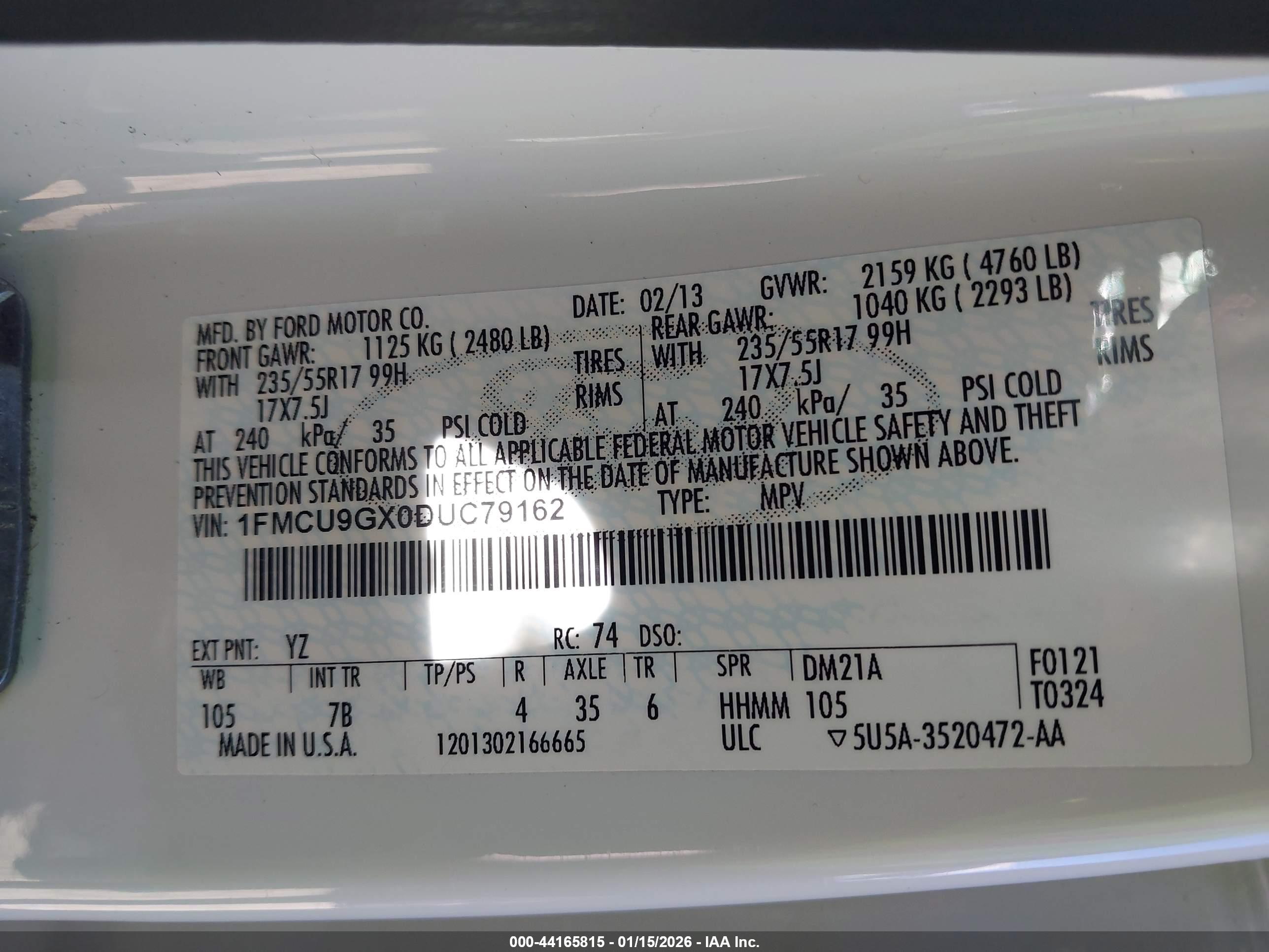 FORD ESCAPE image 9