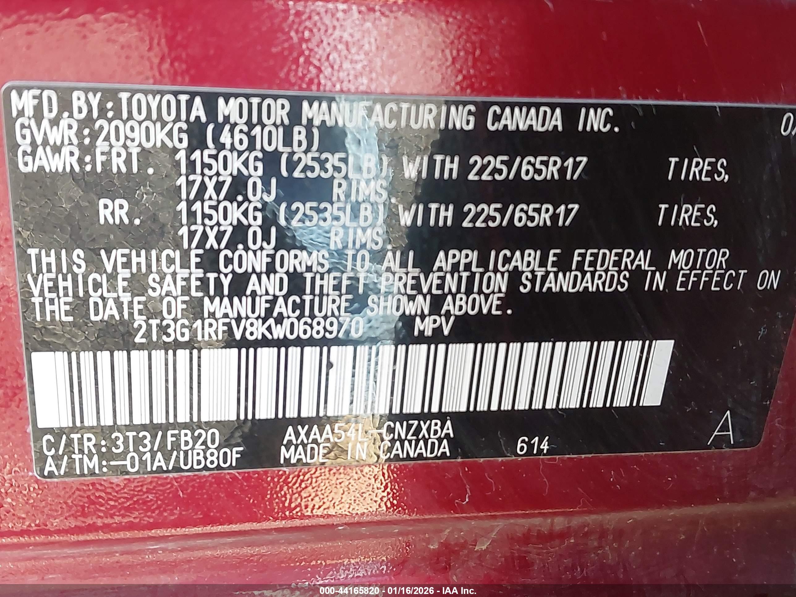 TOYOTA RAV4 image 9