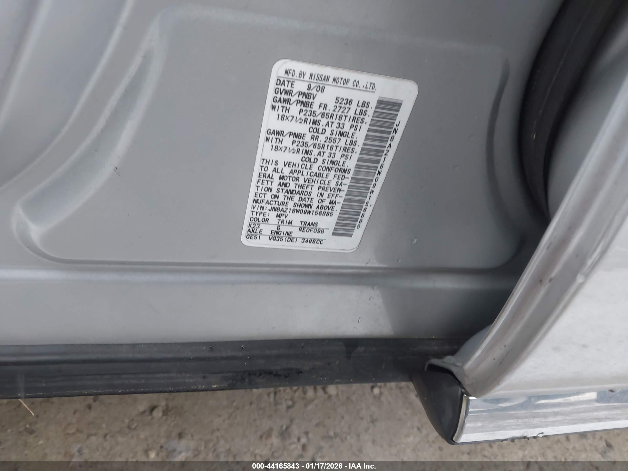 NISSAN MURANO image 9