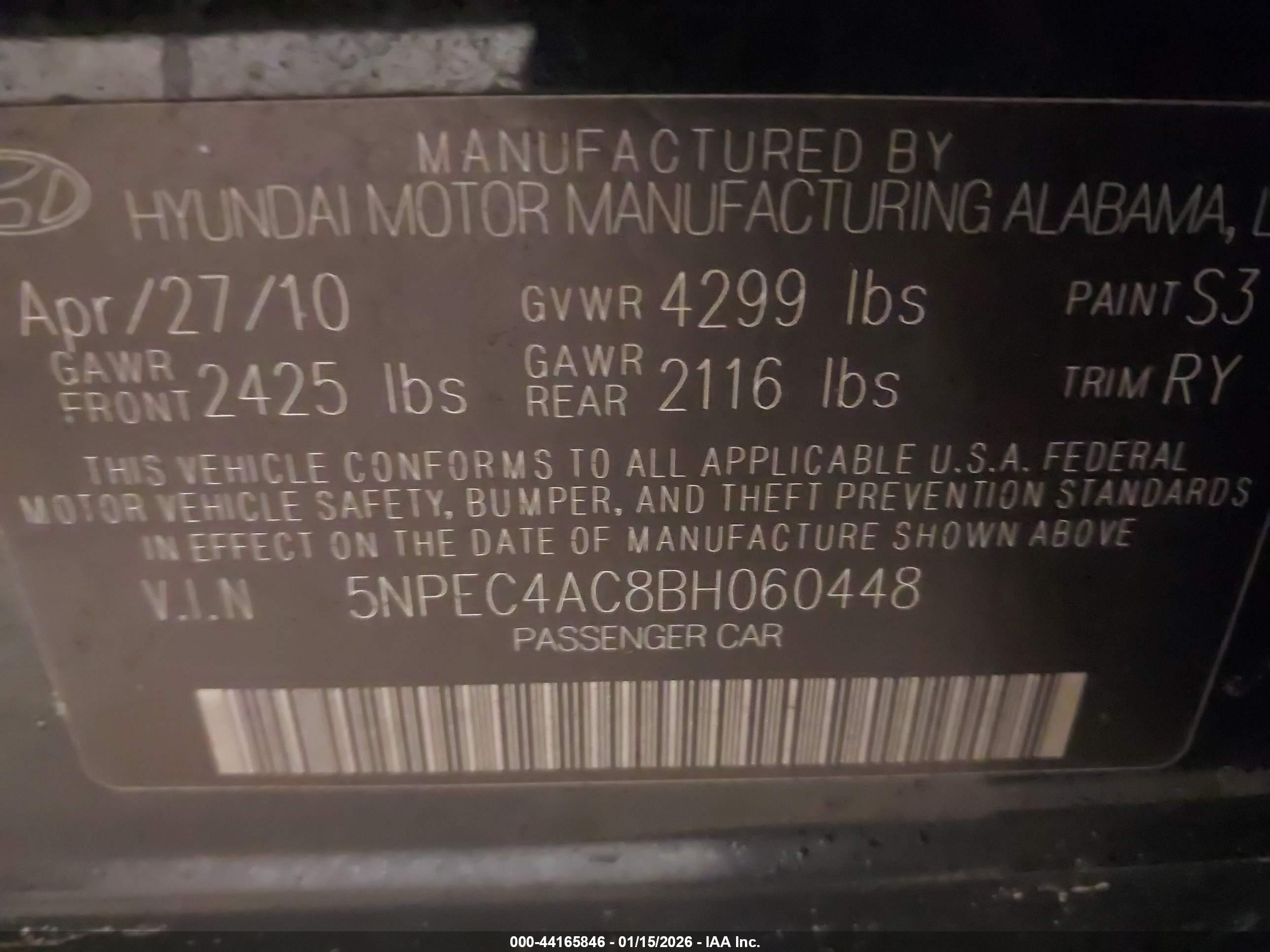 HYUNDAI SONATA image 9