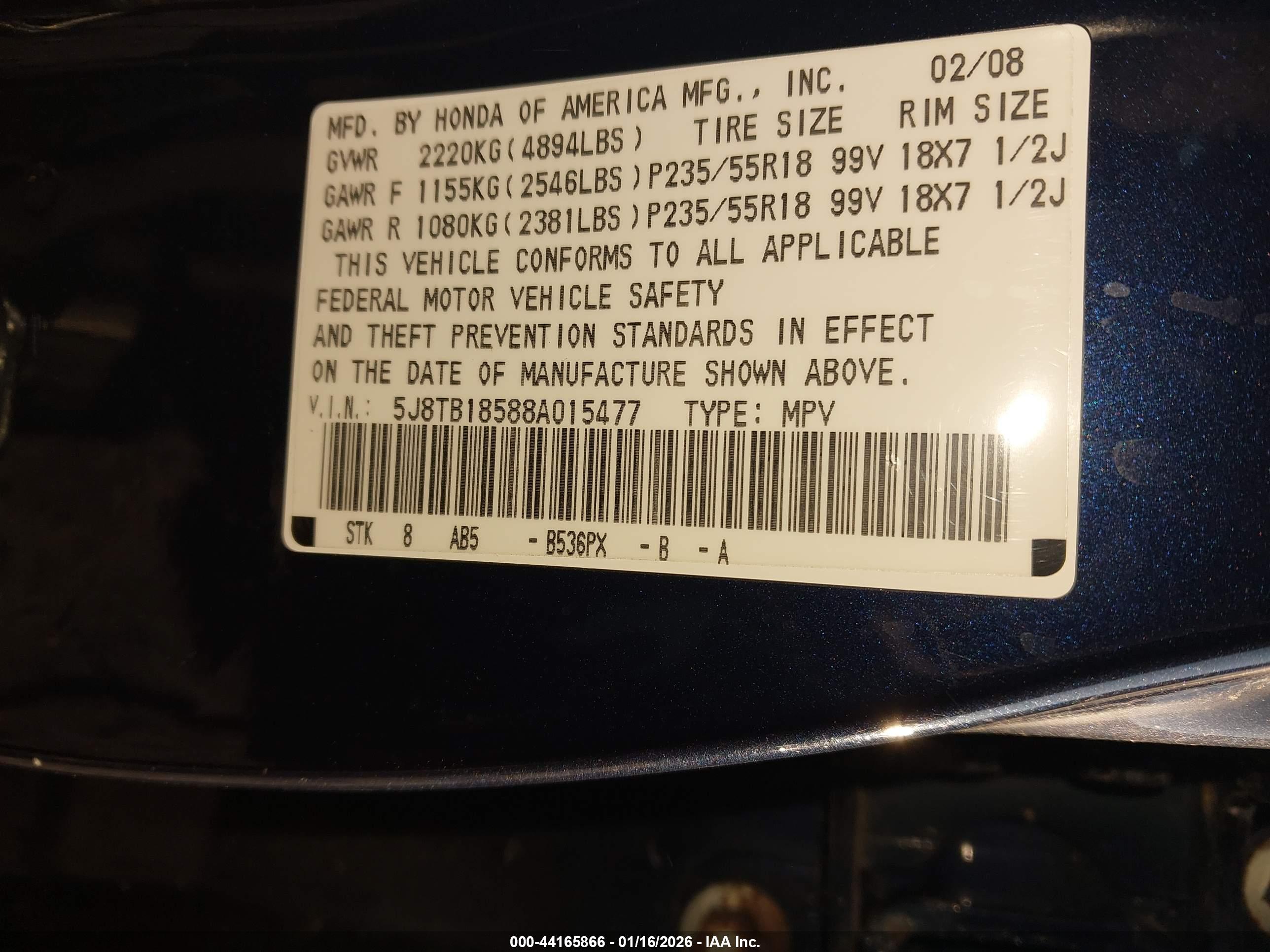 ACURA RDX image 9