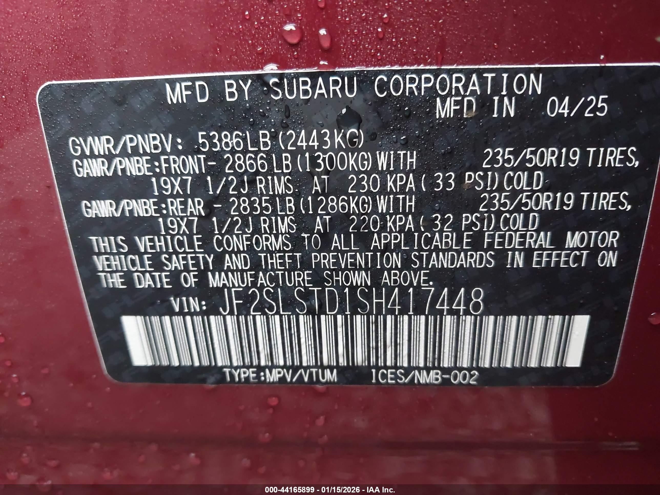 SUBARU FORESTER image 9