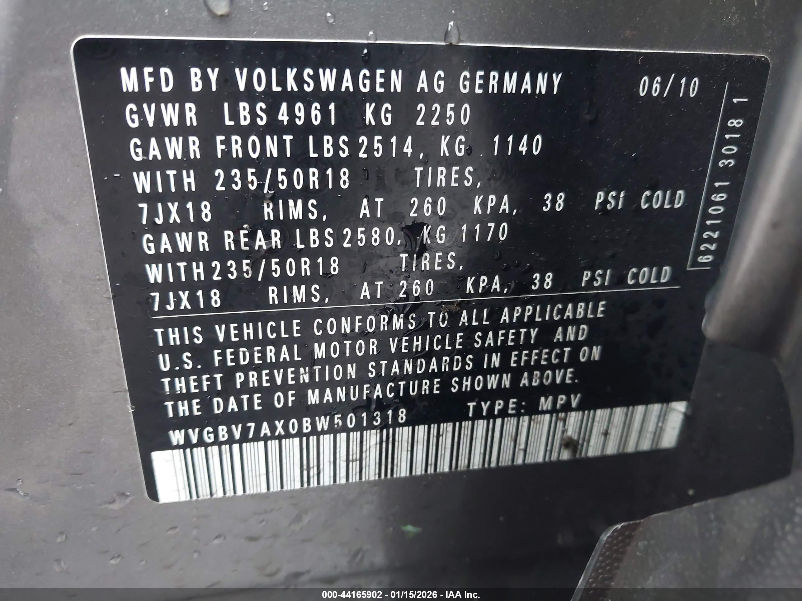 VOLKSWAGEN TIGUAN image 9