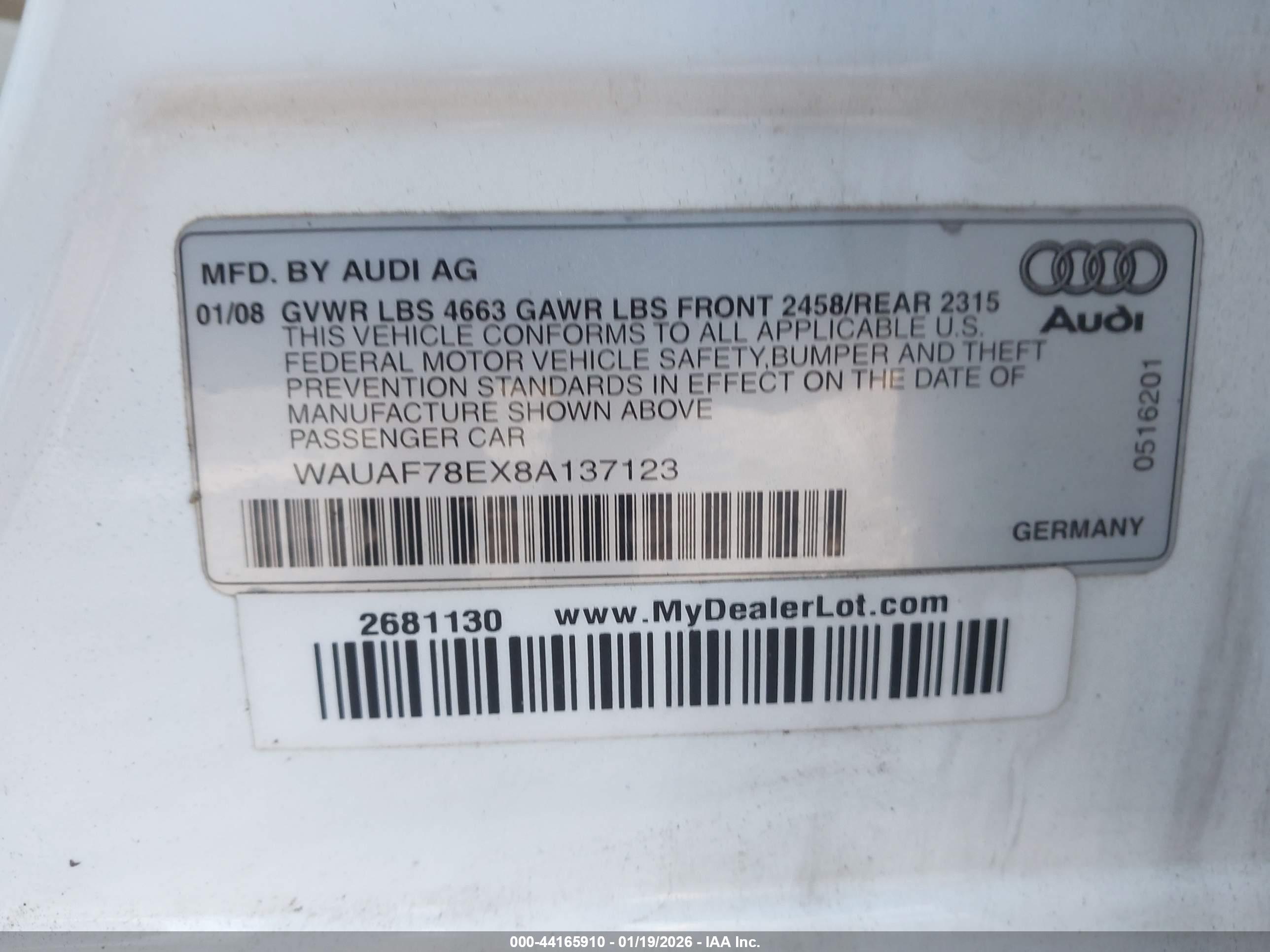 AUDI A4 image 9
