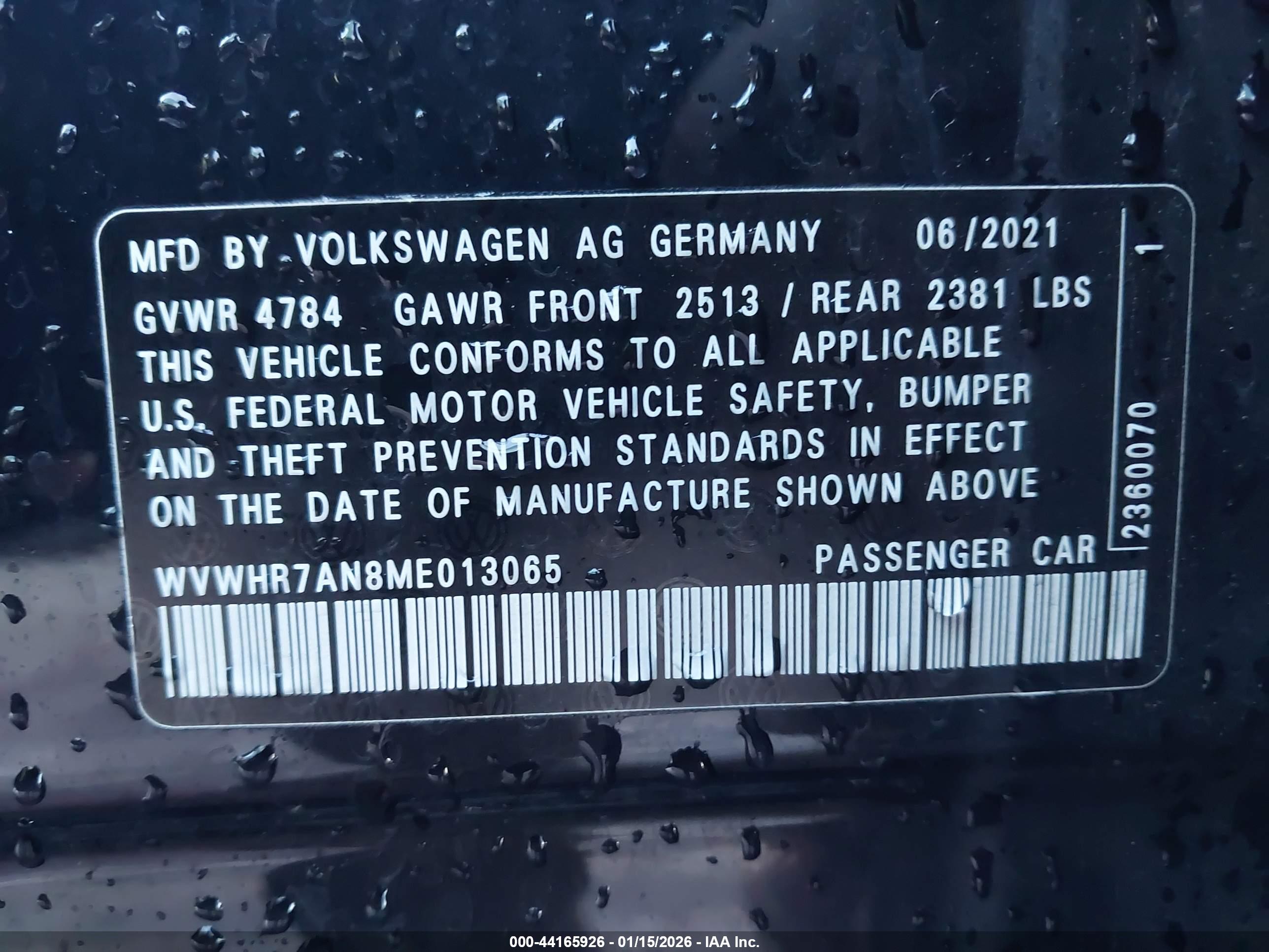 VOLKSWAGEN ARTEON image 9
