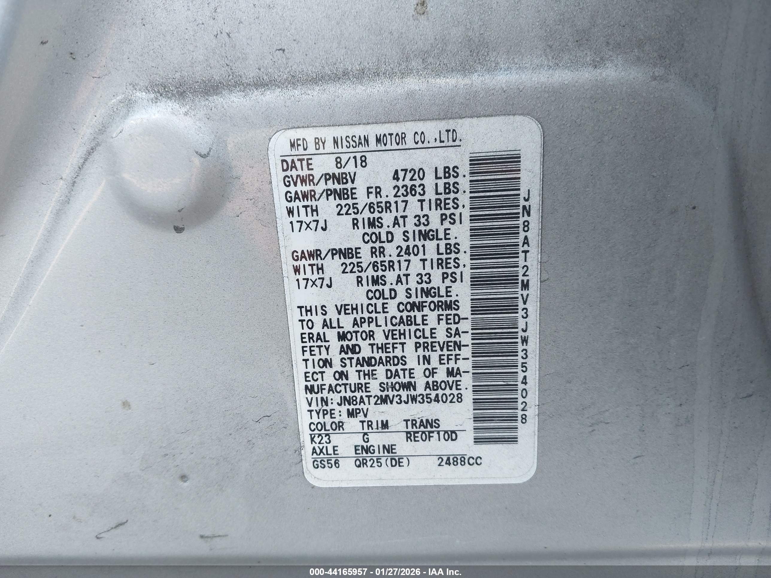 NISSAN ROGUE image 9