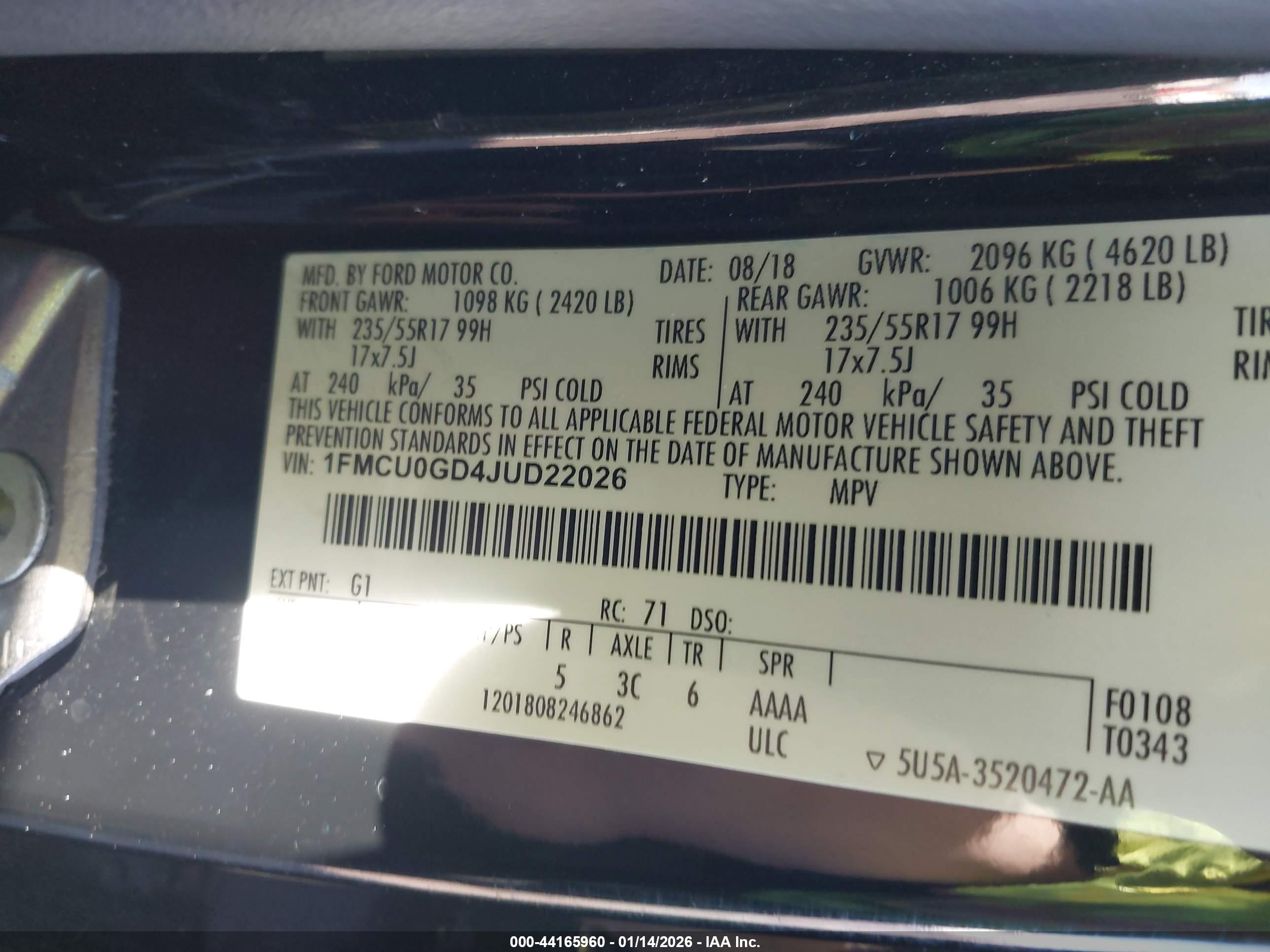 FORD ESCAPE image 9