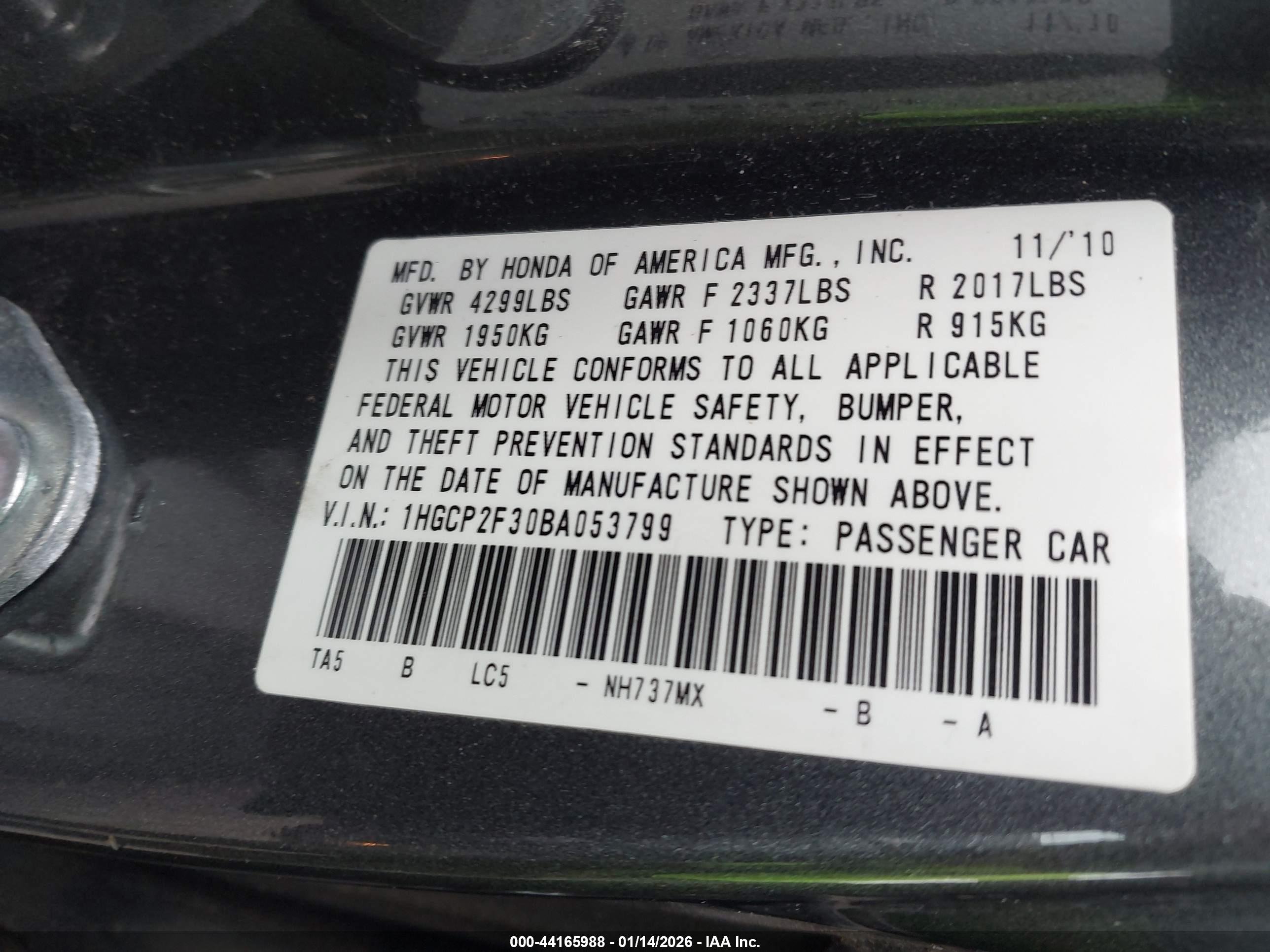 HONDA ACCORD image 9