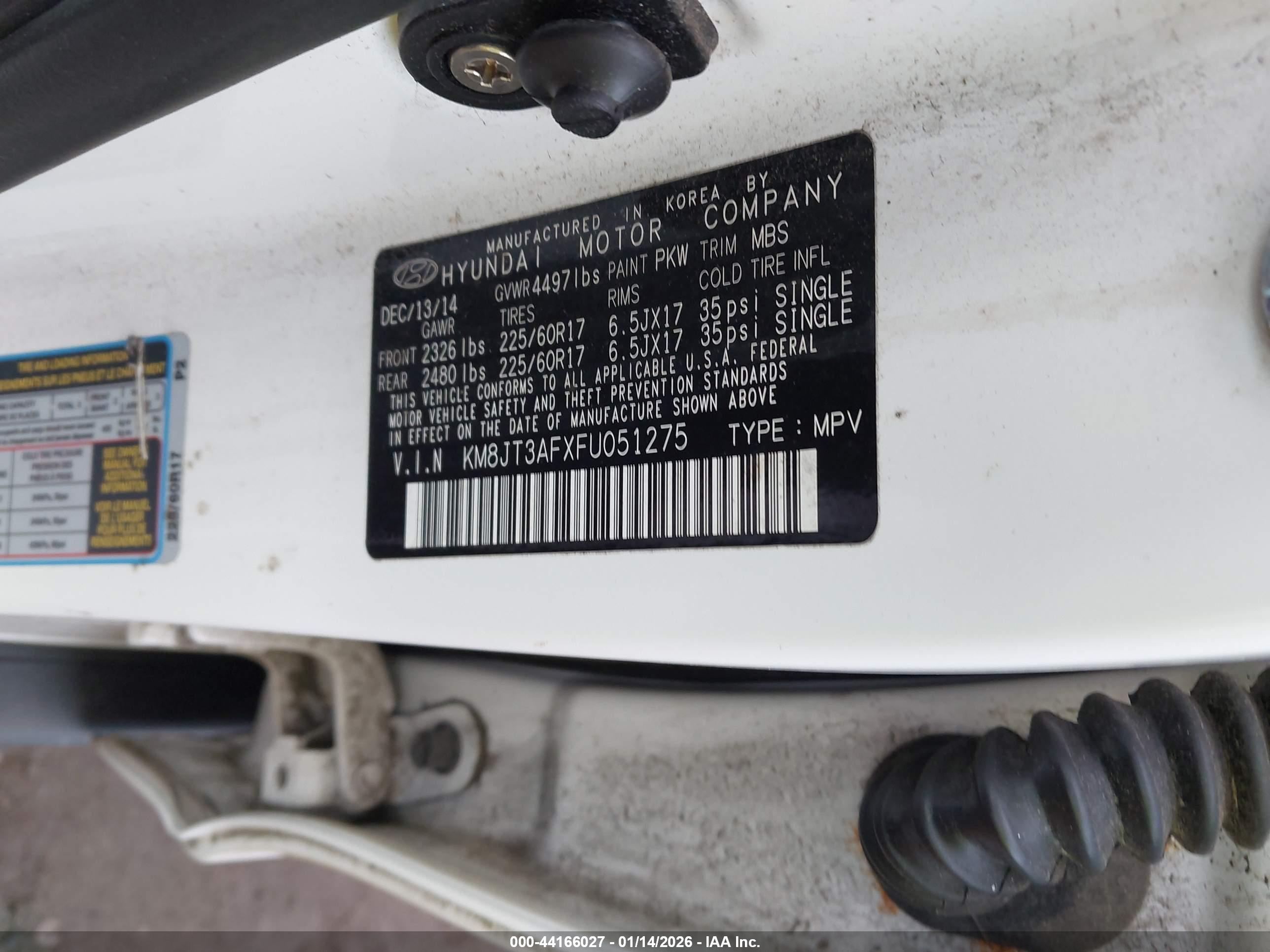 HYUNDAI TUCSON image 9